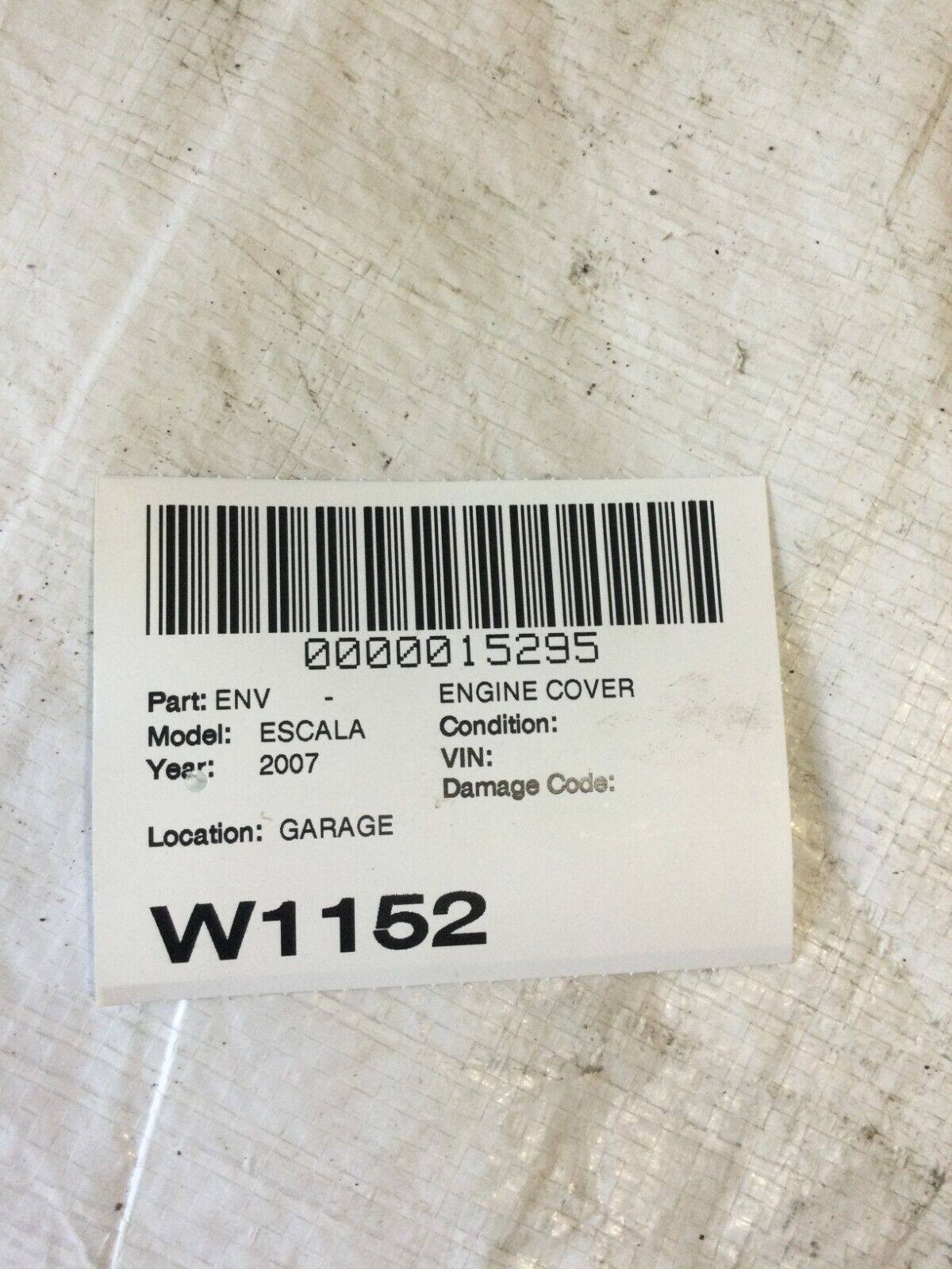 2007 Cadillac Escalade Engine Cover OEM