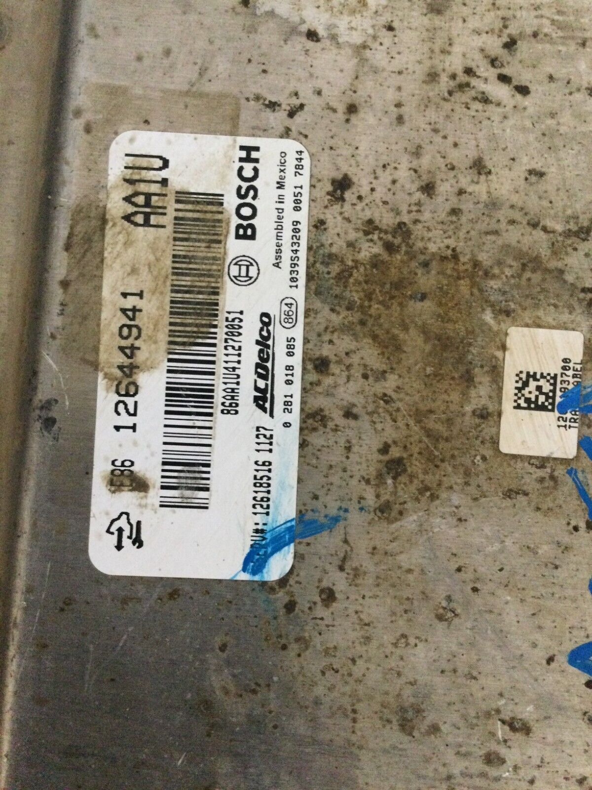 12644941 2011 Chevrolet Silverado 2500HD 6.6L Turbo Diesel Engine Computer OEM