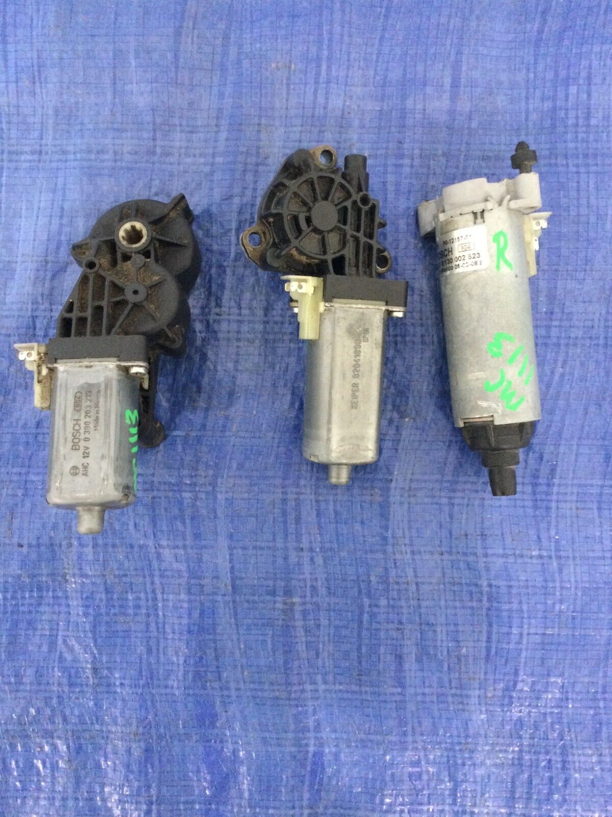 10-15 Mercedes X204 GLK350 GLK250 Front Right Side Seat Adjustment Motor Set OEM