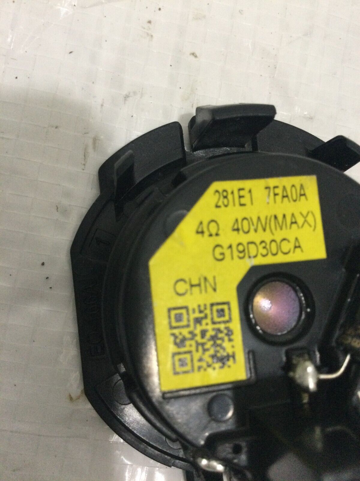 2020 Nissan Rogue Dash Tweeter Speaker Set OEM 281E1 7FA0A