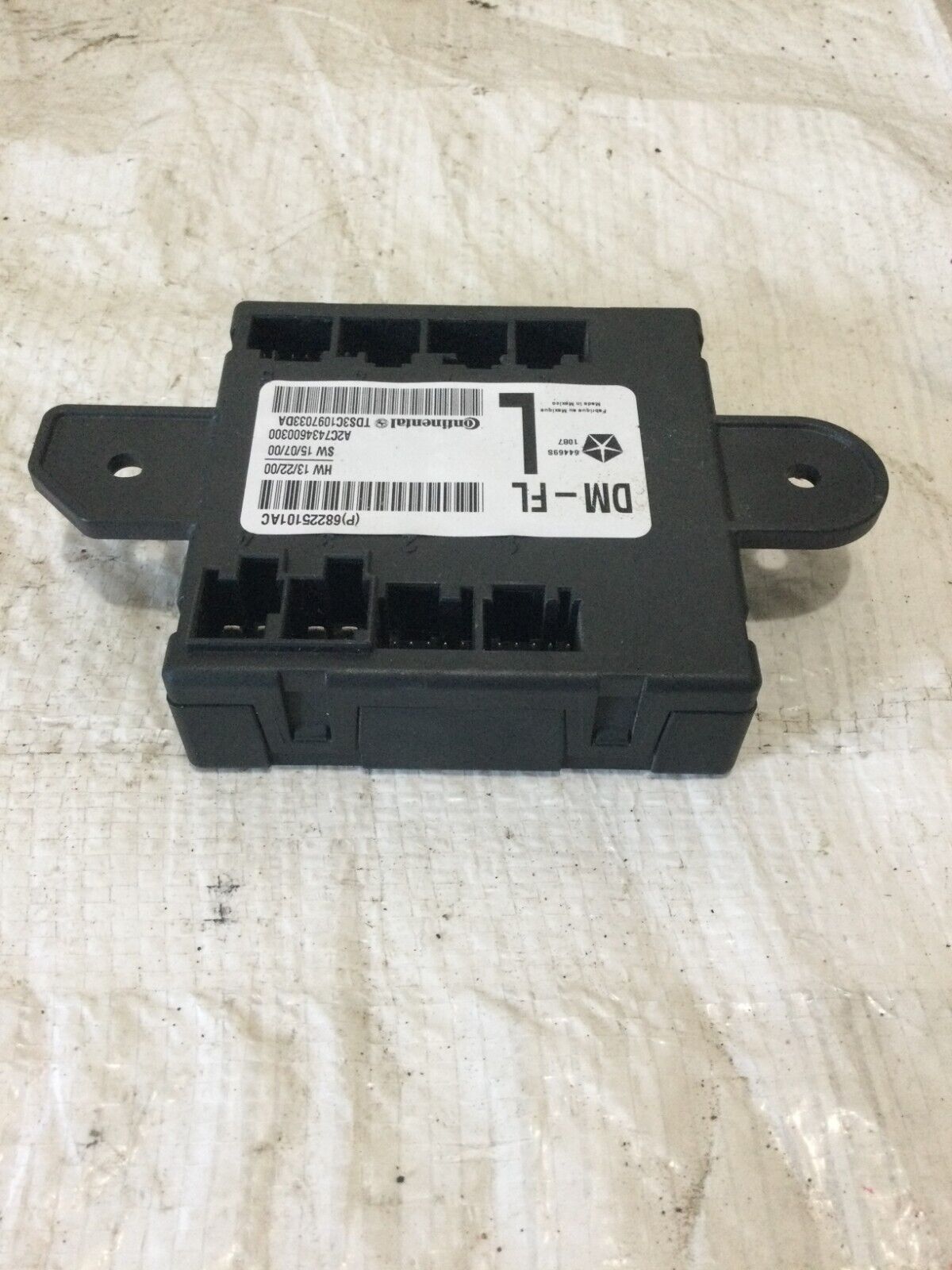 68225101AC 2017 Ram 3500 Front Left Door Control Module OEM LH