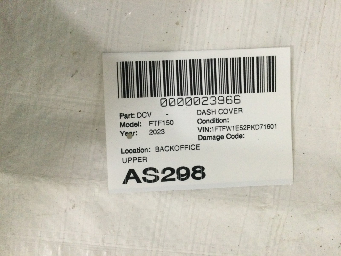 2023 Ford F-150 F150 Dashboard Trim OEM 2810710BL0