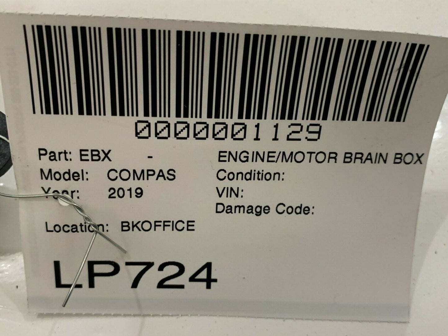 068413485AB 2018-2019 Jeep Compass Controller Unit Module ECU ECM OEM