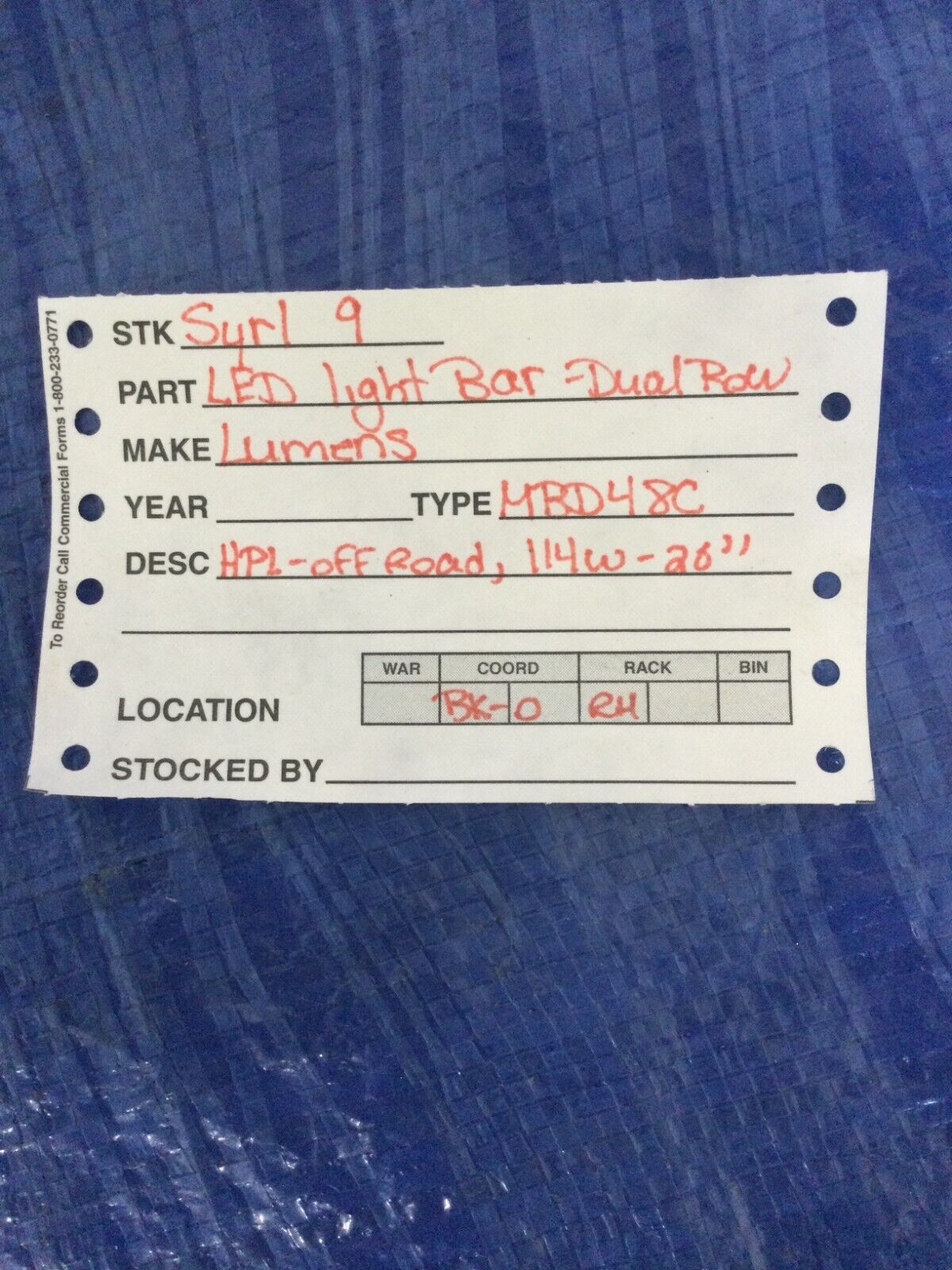 LED Light Lumen Light Bar Dual Row