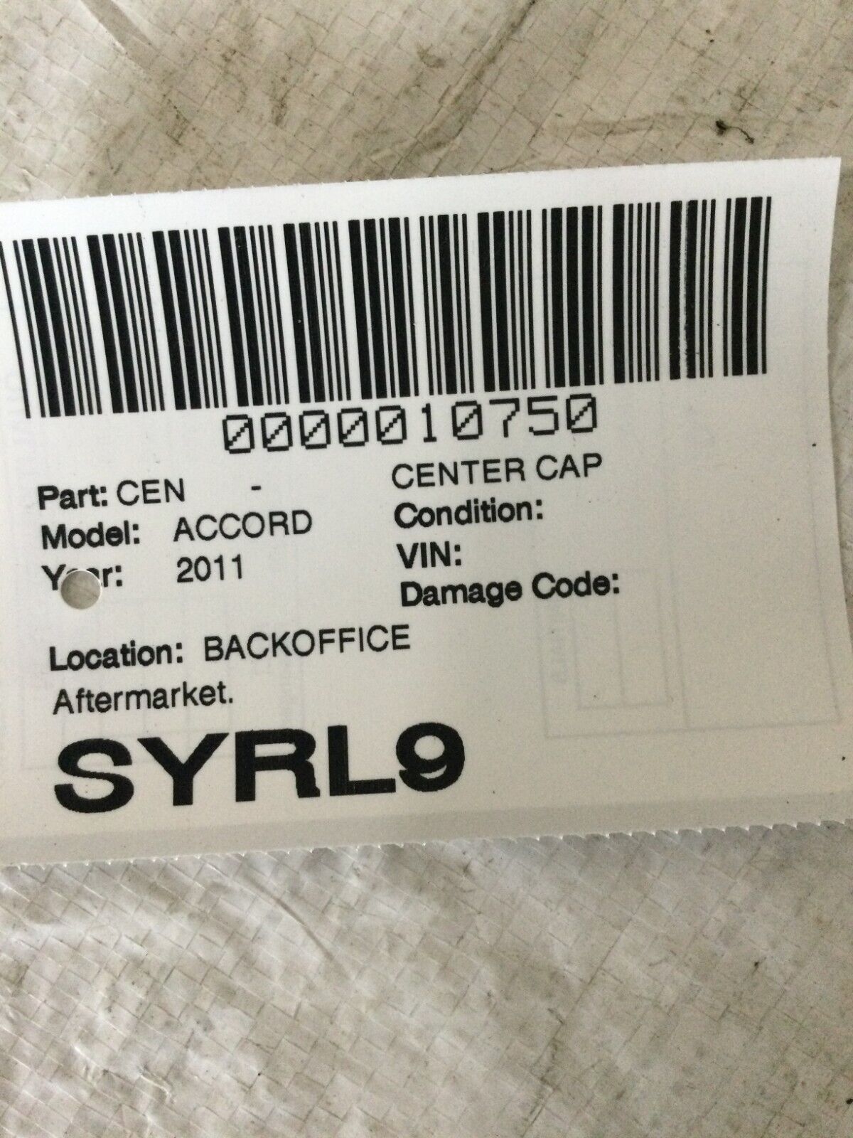 Aftermarket 15" Silver Hub Cap Wheel Cover 86218497 4 Piece Set