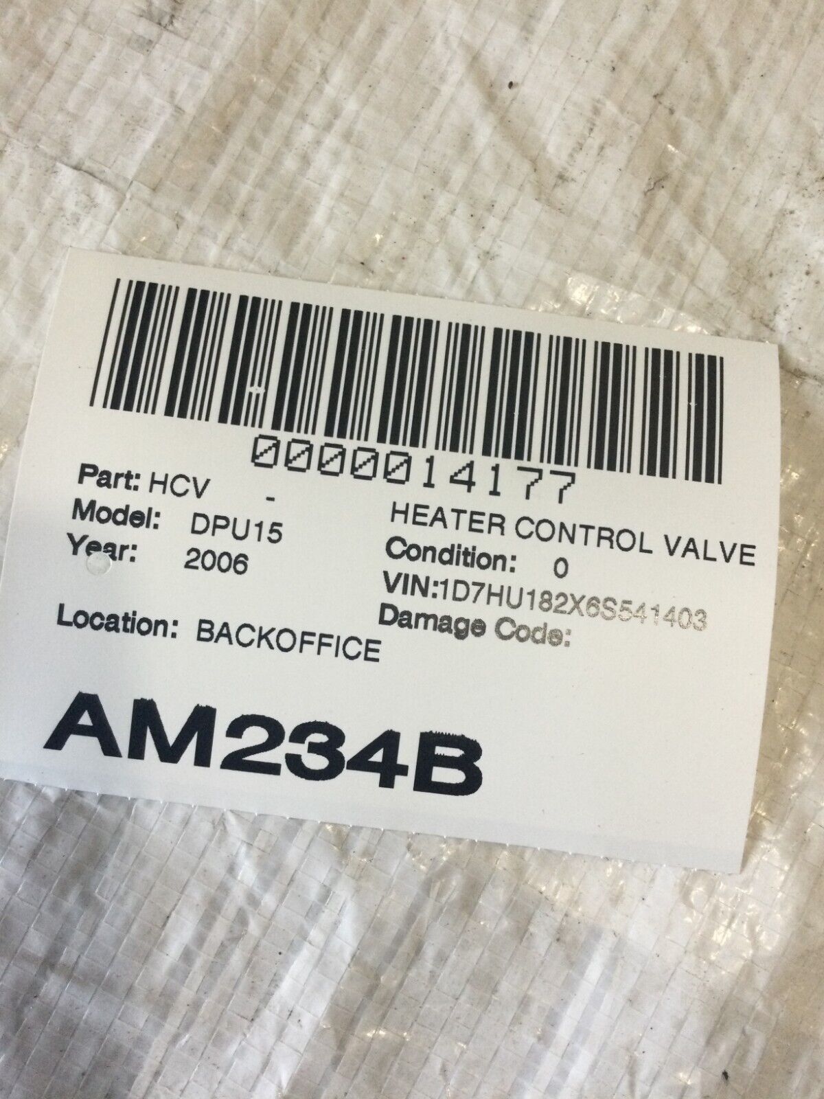 2006 Dodge Ram 1500 Blend Door Actuator Motor OEM