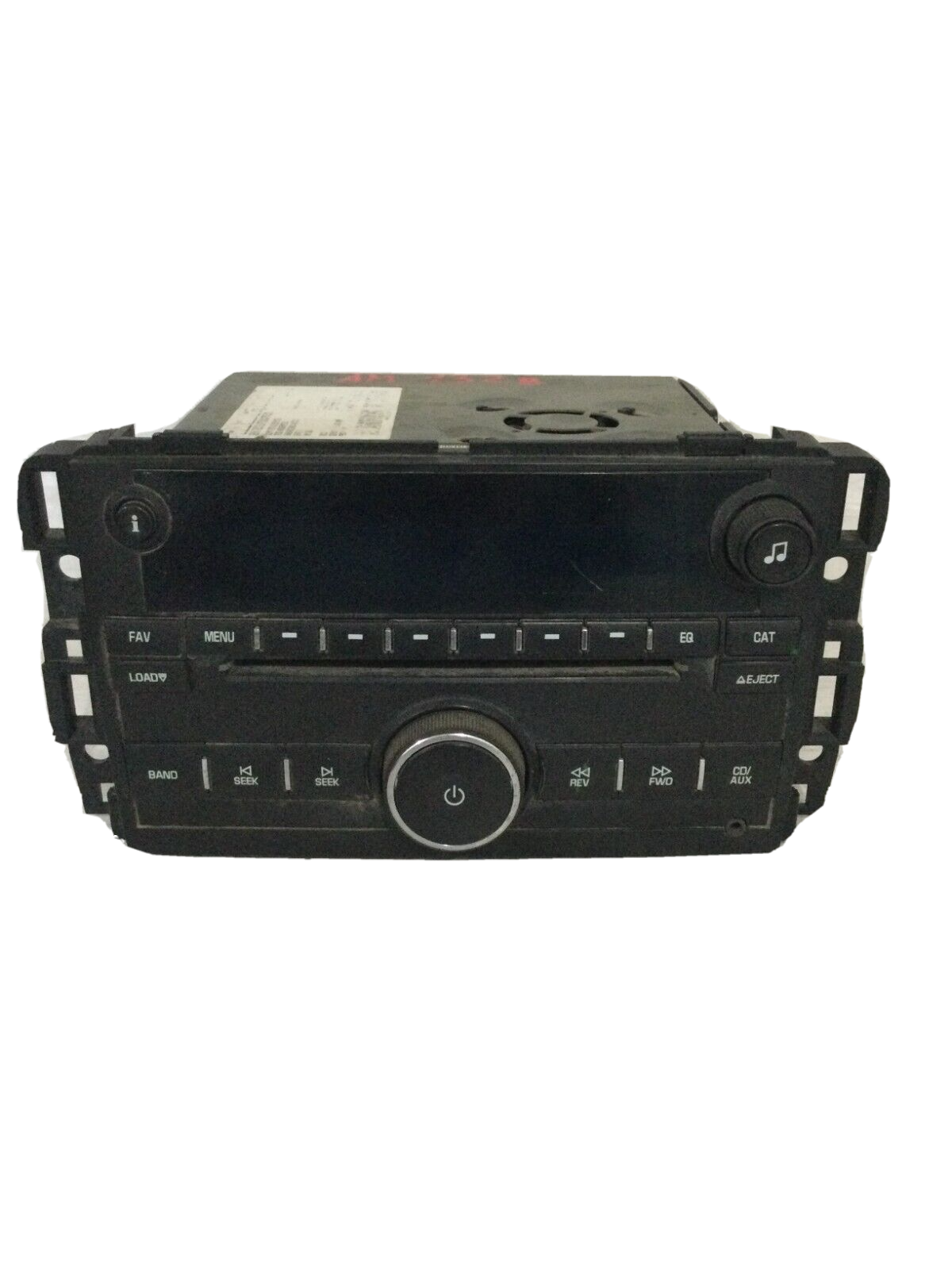 Chevy GMC OEM Truck 6 Disc CD, Auxiliary AM/FM Radio GM 28076179