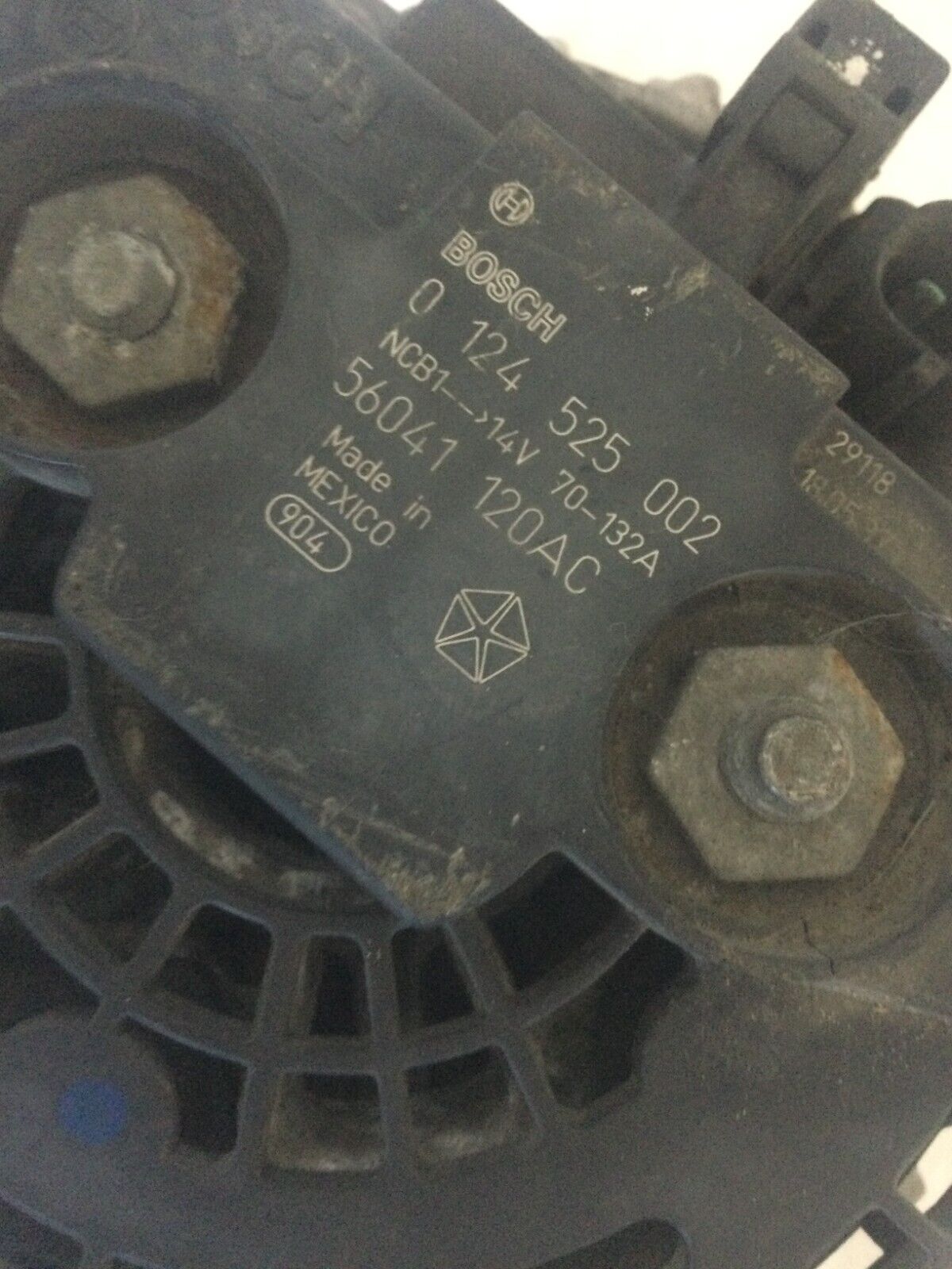 2003-2004 Dodge Ram 1500 Alternator Motor 5.7L 56041120AC