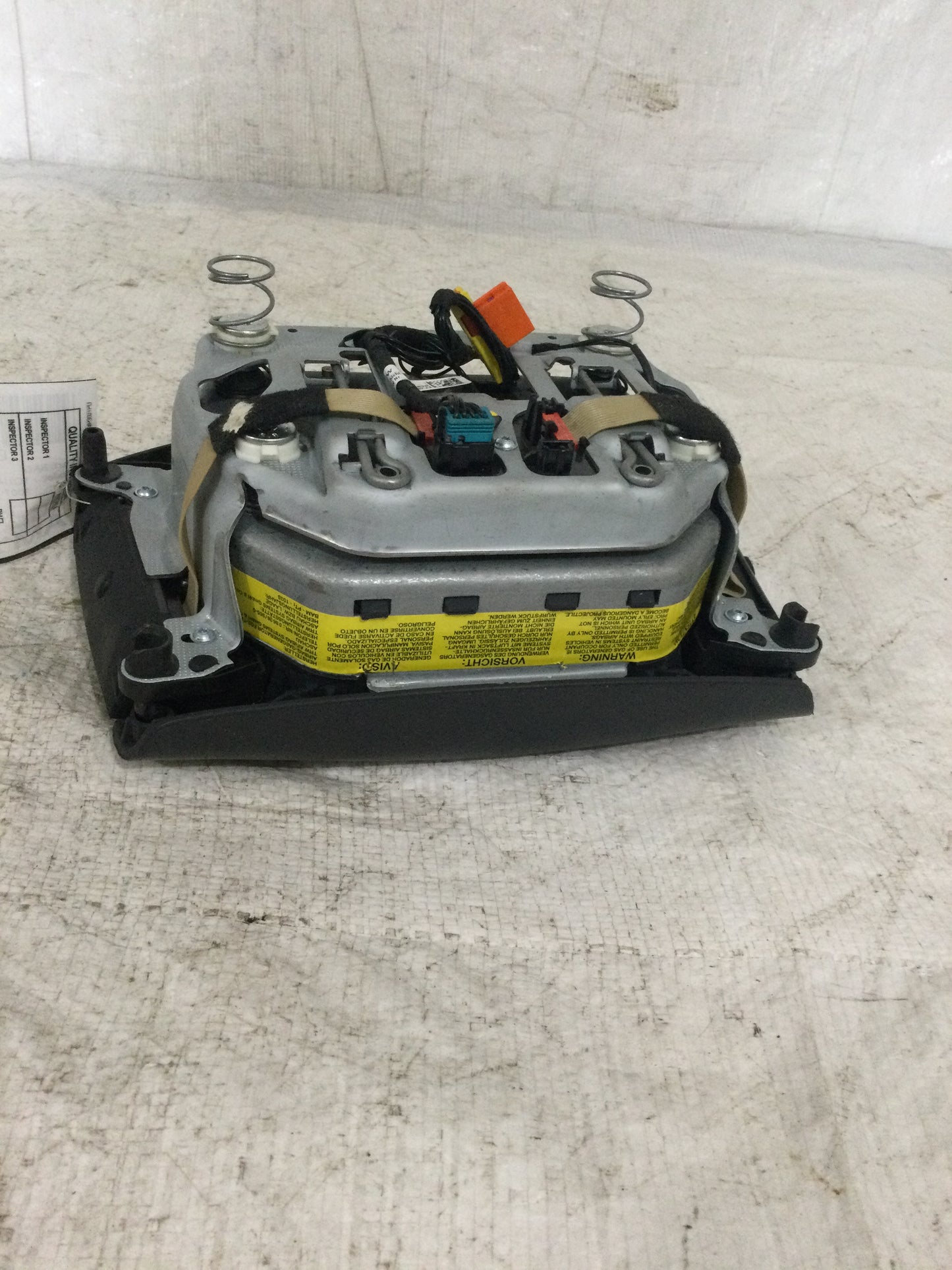 2007 VOLKSWAGEN TOUAREG STEERING WHEEL MULTIFUNCTIONAL SRS BAG OEM 7L6880201EB