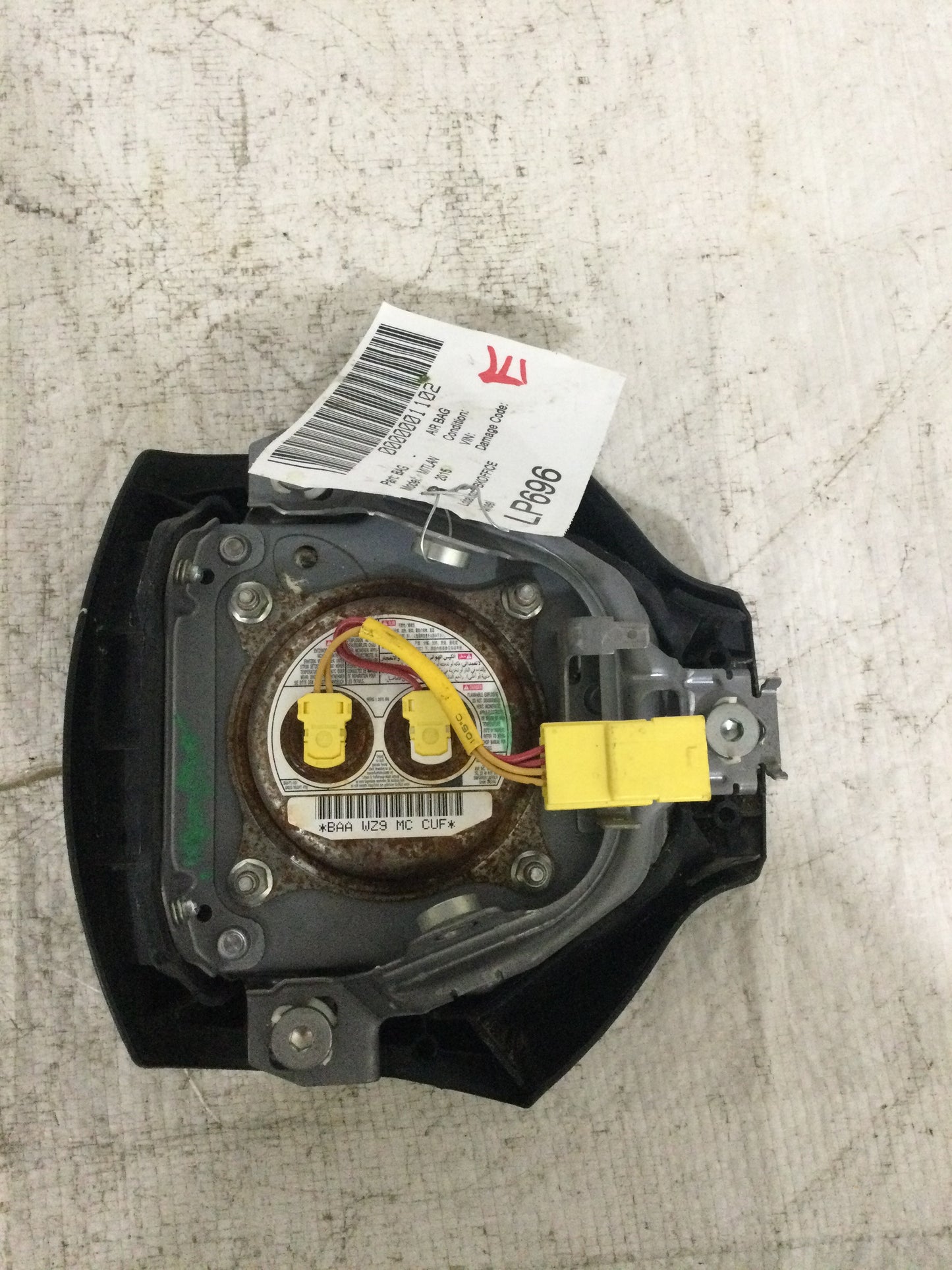 2015 LANCER Air Bag Wheel Driver