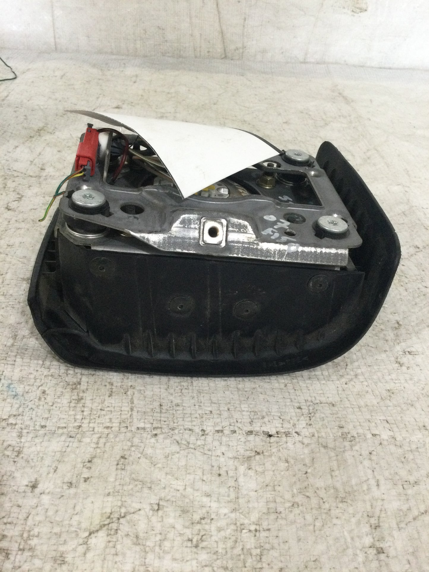 2007 FORD F150 F-150 LEFT DRIVER SIDE STEERING WHEEL AIRBAG AIR BAG BLACK