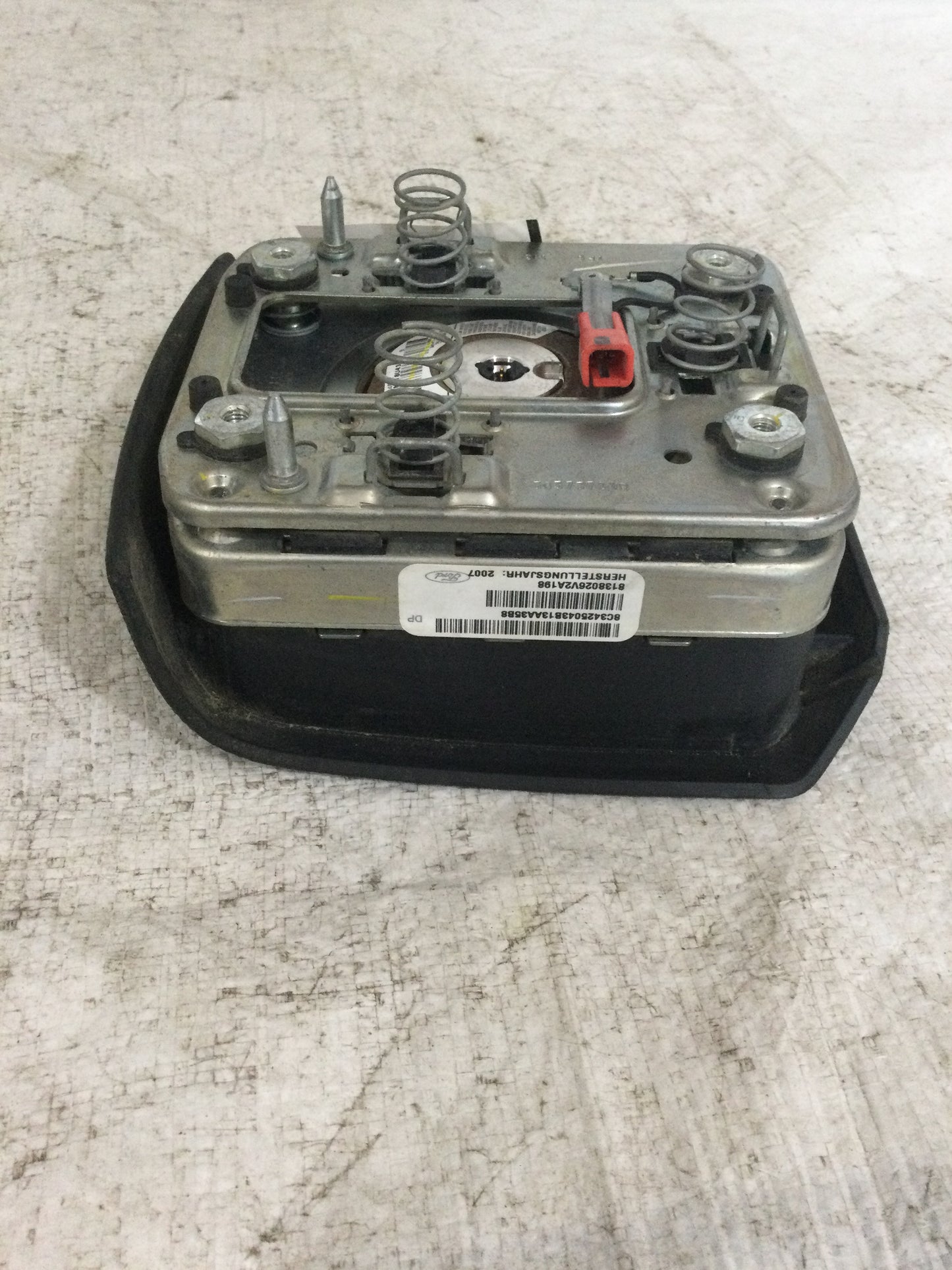 2008 FORD 350SD FRONT DRIVER STEERING WHEEL AIRBAG