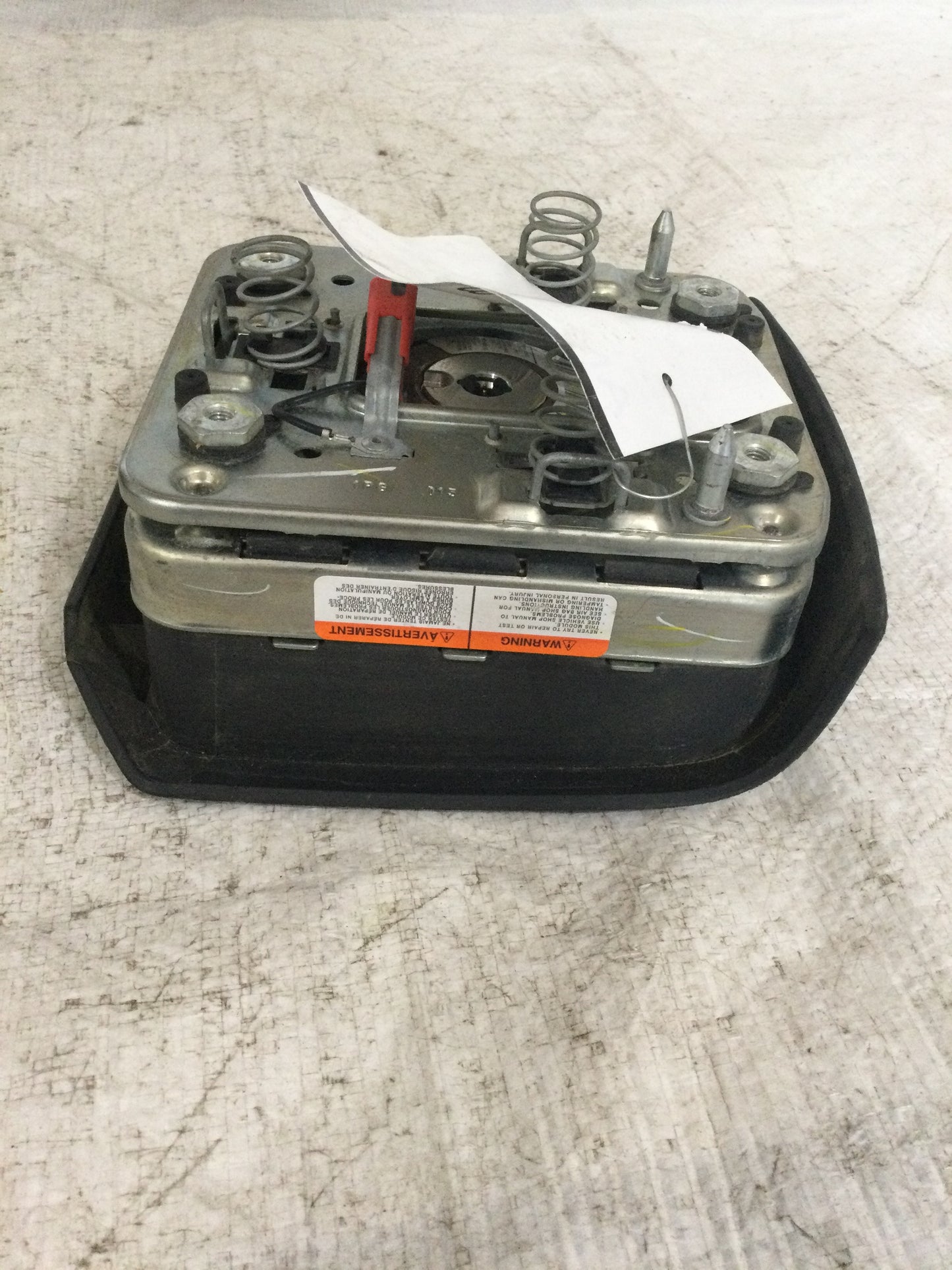 2008 FORD 350SD FRONT DRIVER STEERING WHEEL AIRBAG