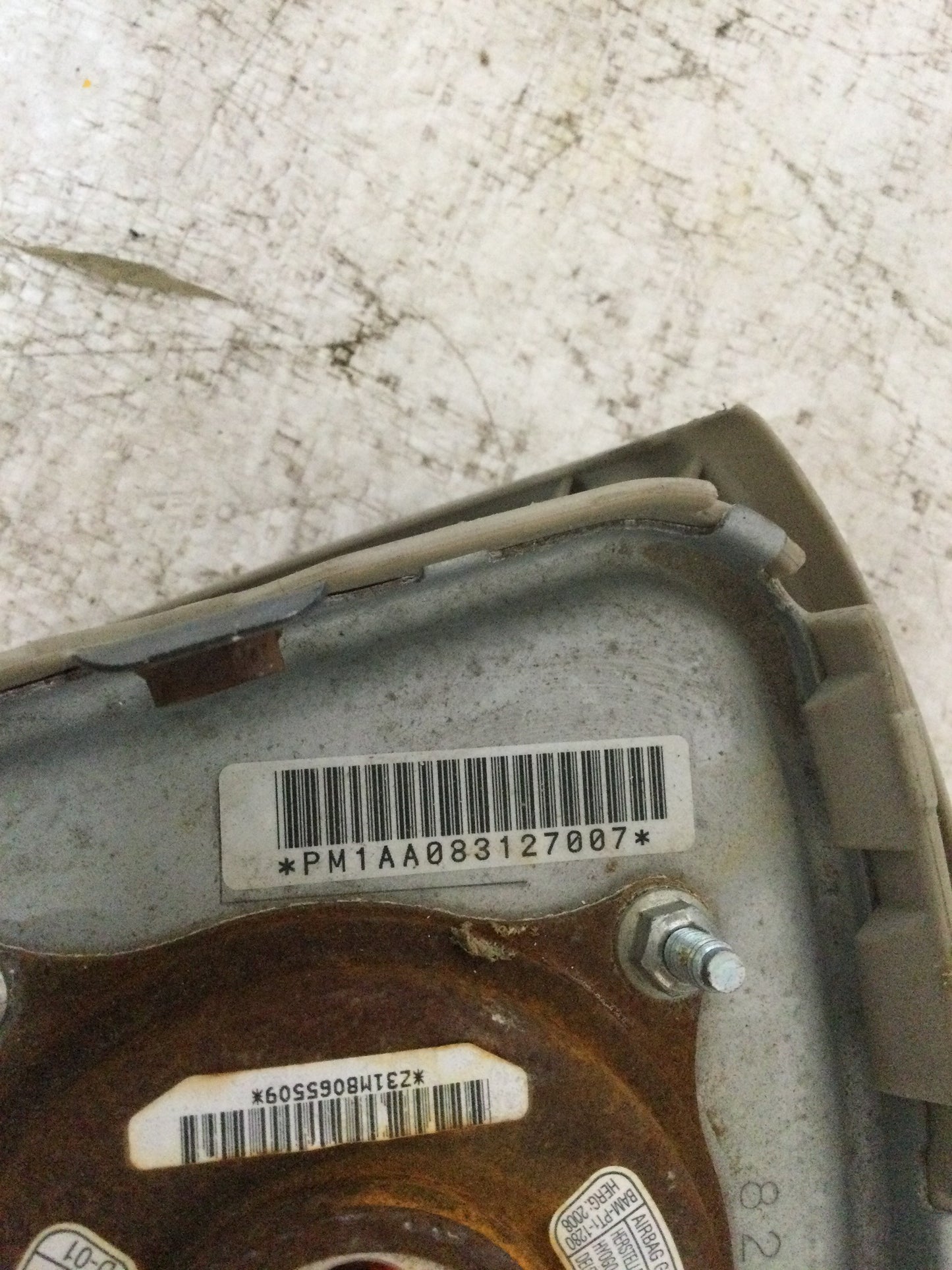 2009 NISSAN MURANO Air Bag Wheel Driver