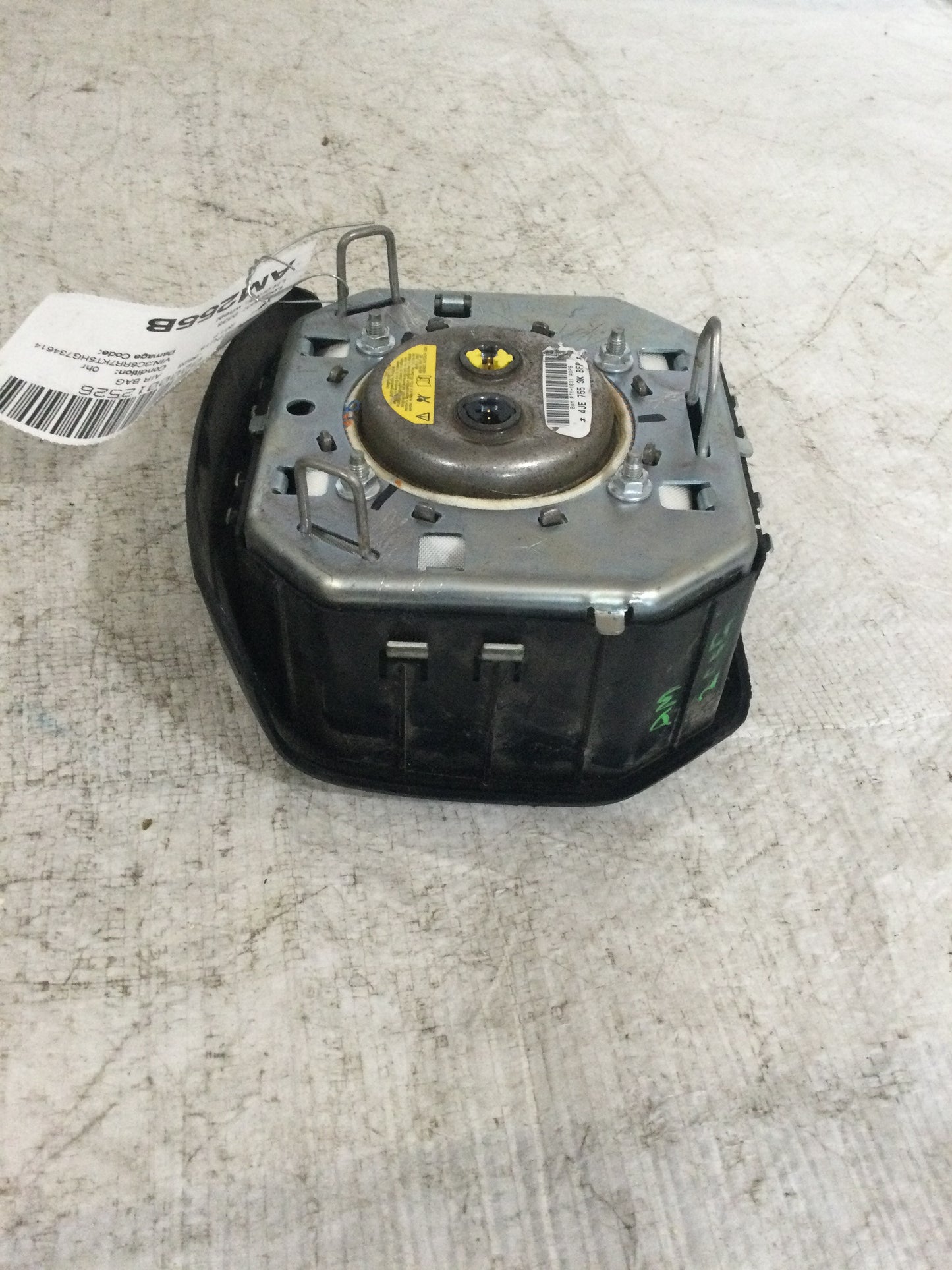 2017 DODGE RAM 1500 DRIVER WHEEL AIRBAG