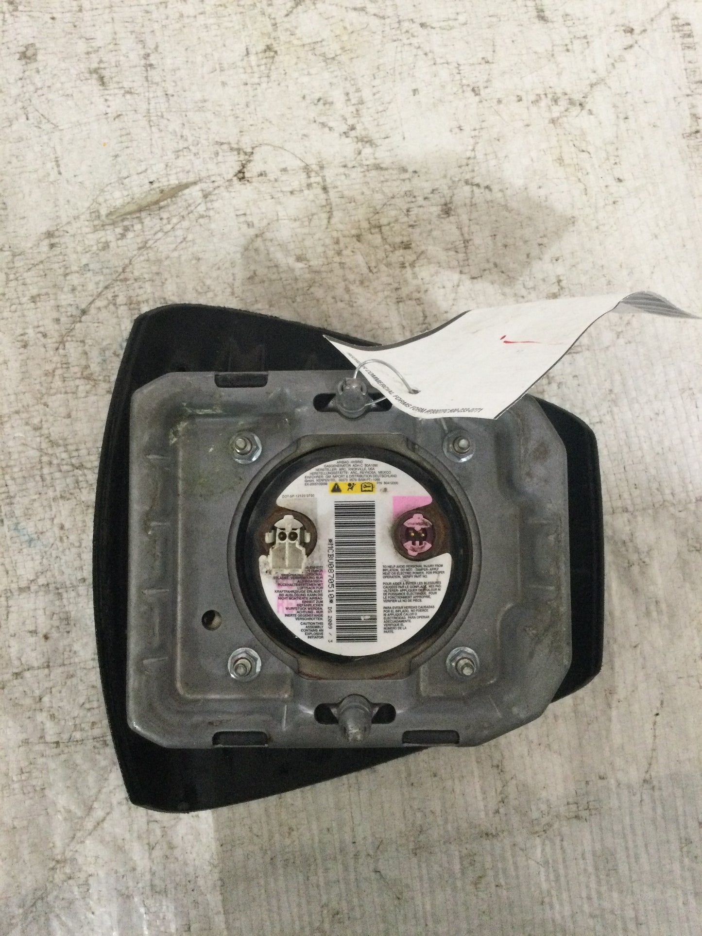 2010 Buick Enclave Driver Steering Wheel Airbag