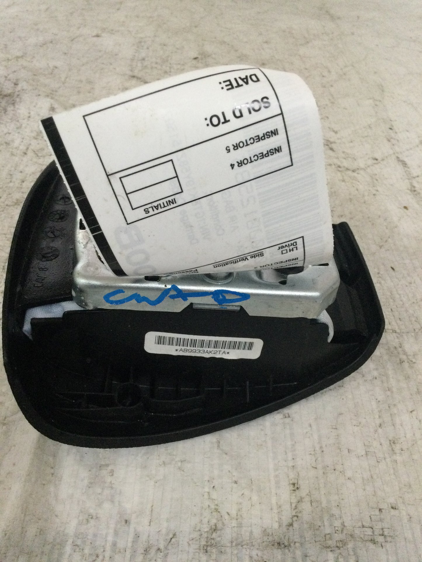 2008 GMC Sierra 1500 Driver Steering Wheel Airbag