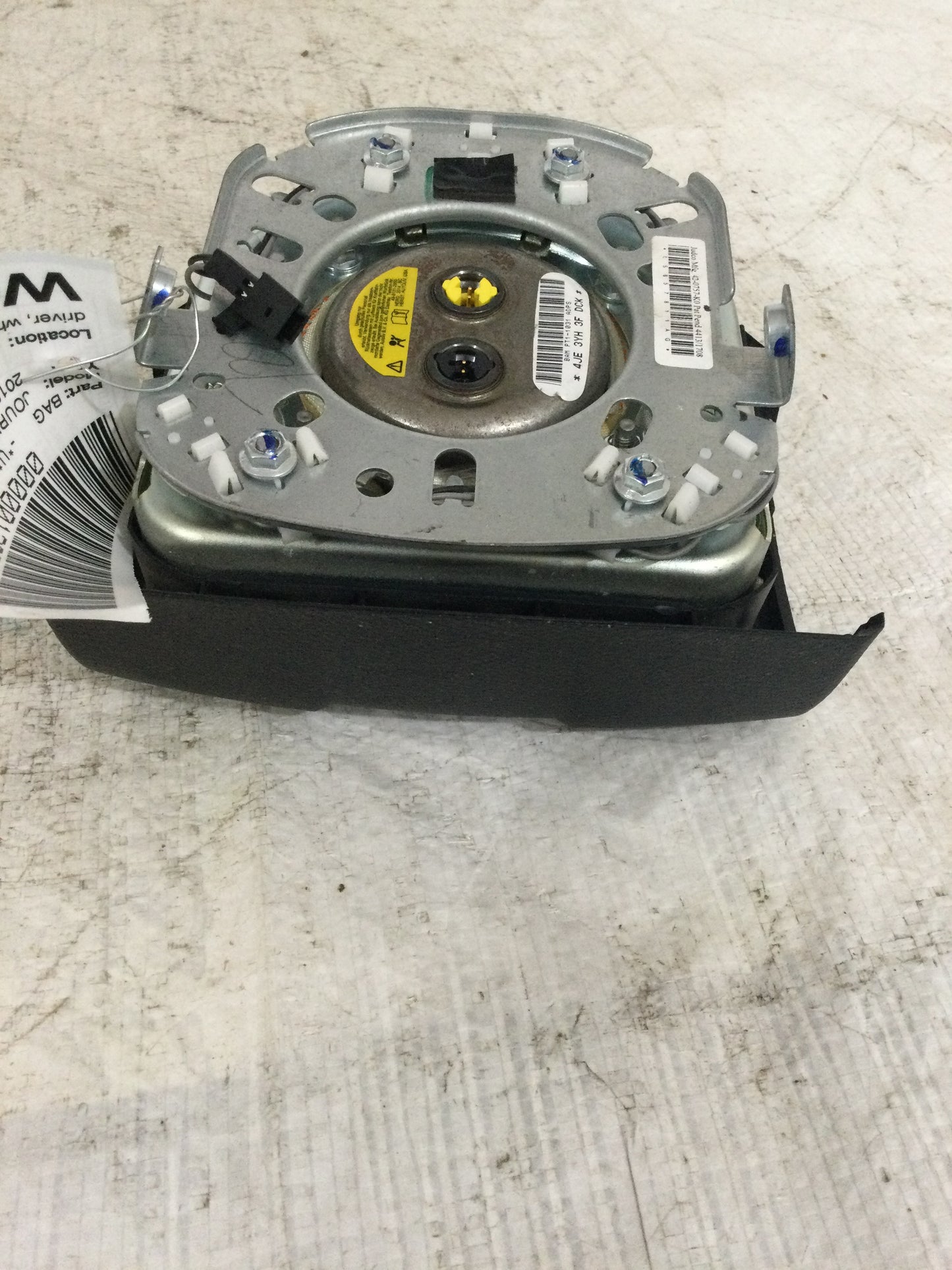 2013 DODGE JOURNEY DRIVER WHEEL AIRBAG