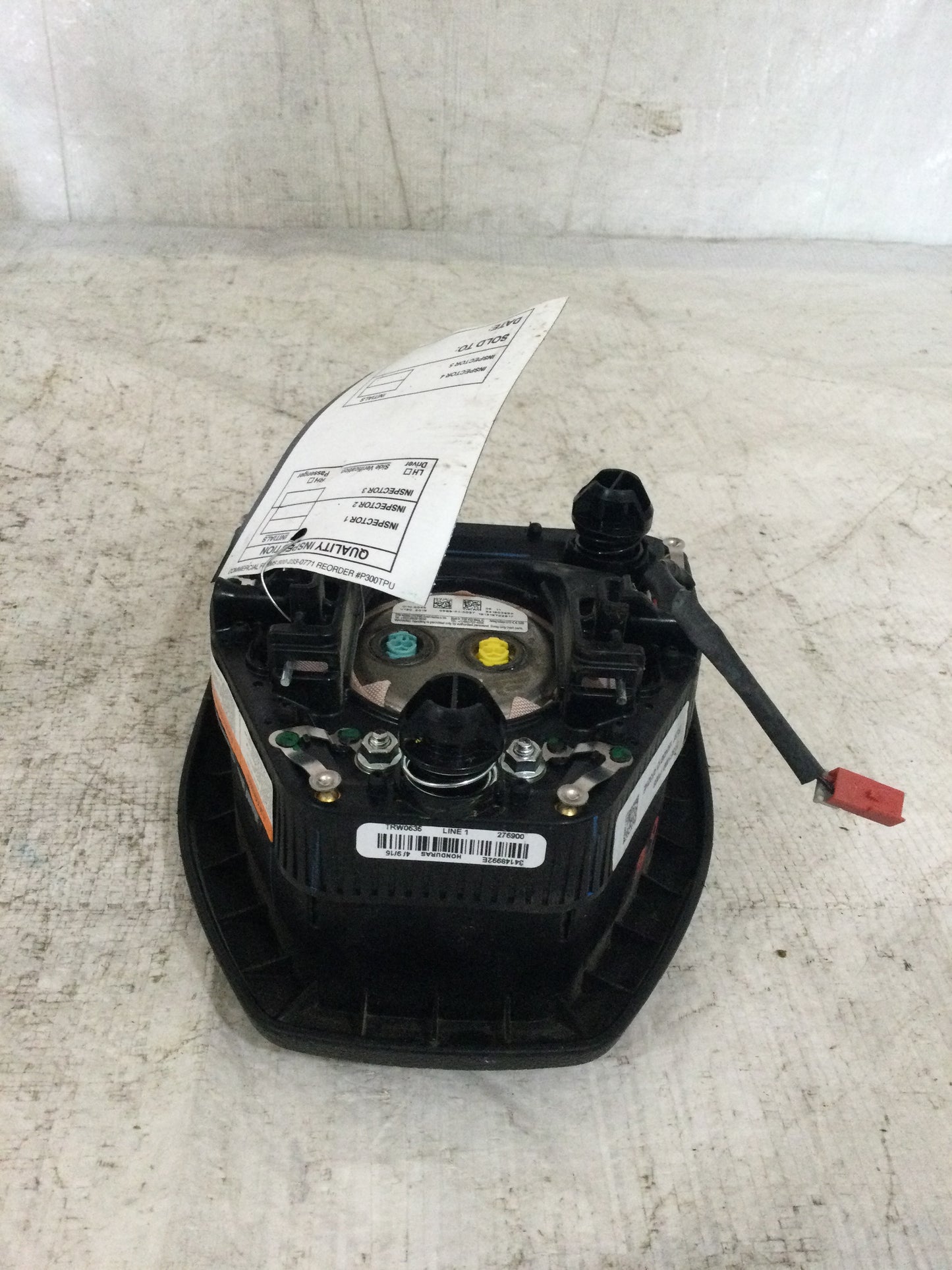 2015 FORD PICKUP F150 DRIVER WHEEL AIRBAG