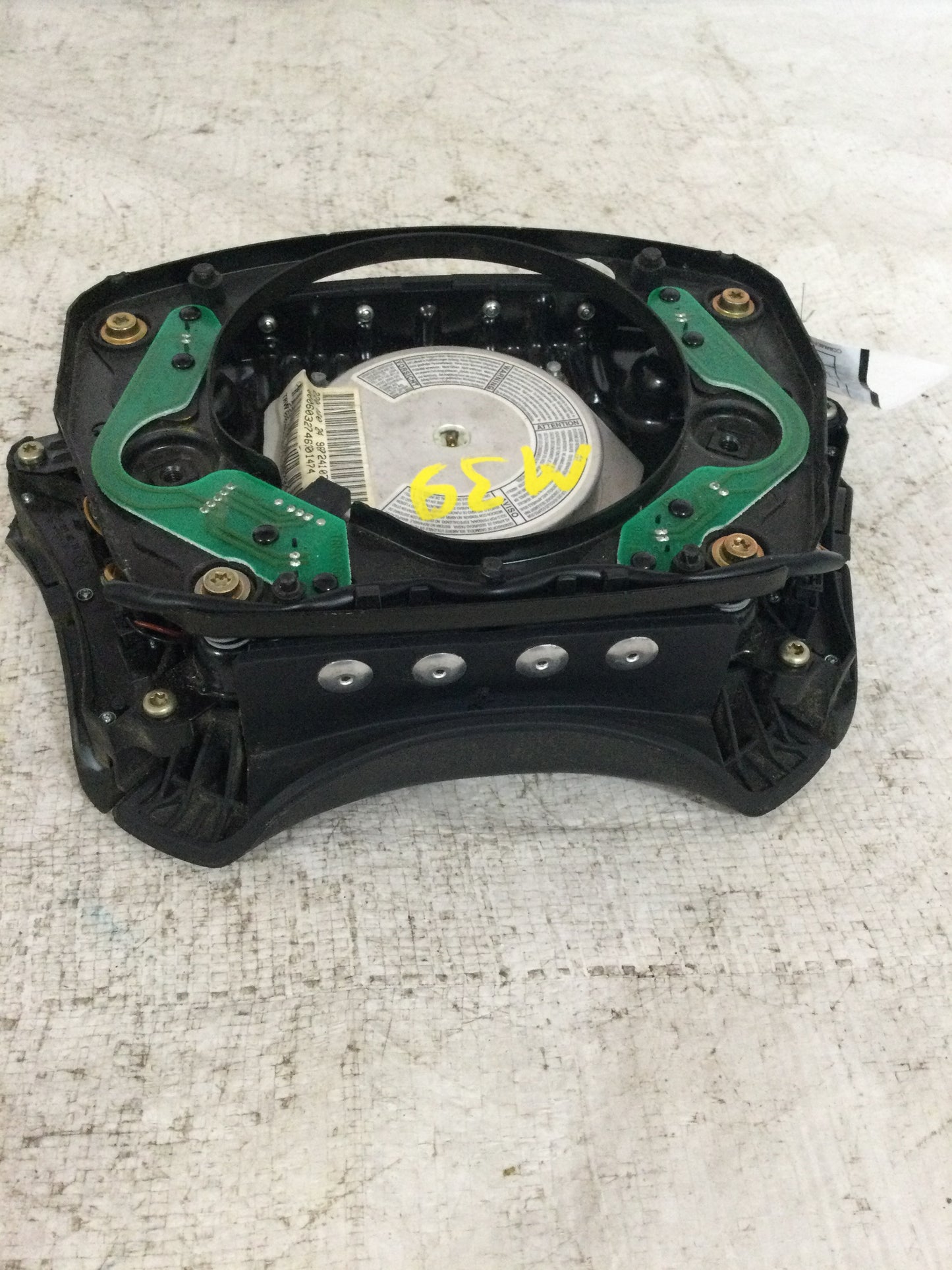 2004 MERCEDES S-CLASS DRIVER WHEEL AIRBAG