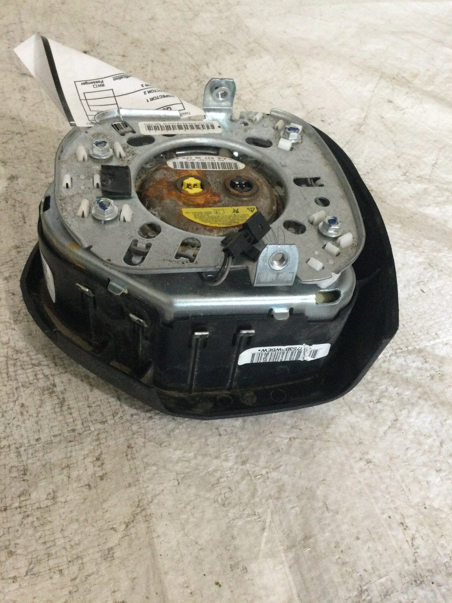 2015 DODGE JOURNEY DRIVER WHEEL AIRBAG