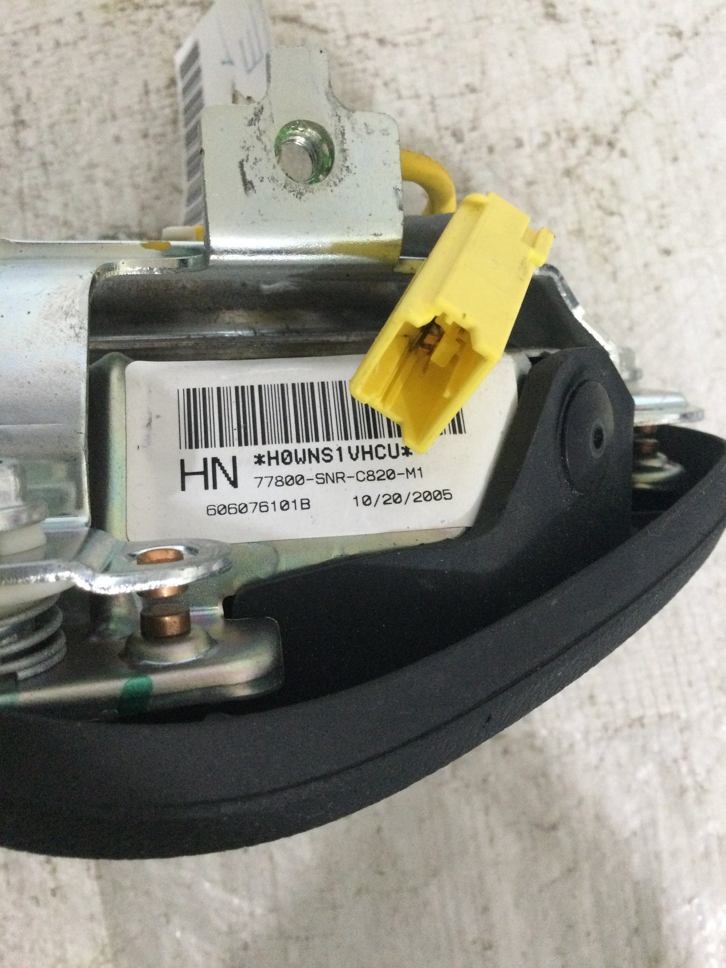 2006 ACURA CSX DRIVER WHEEL AIRBAG