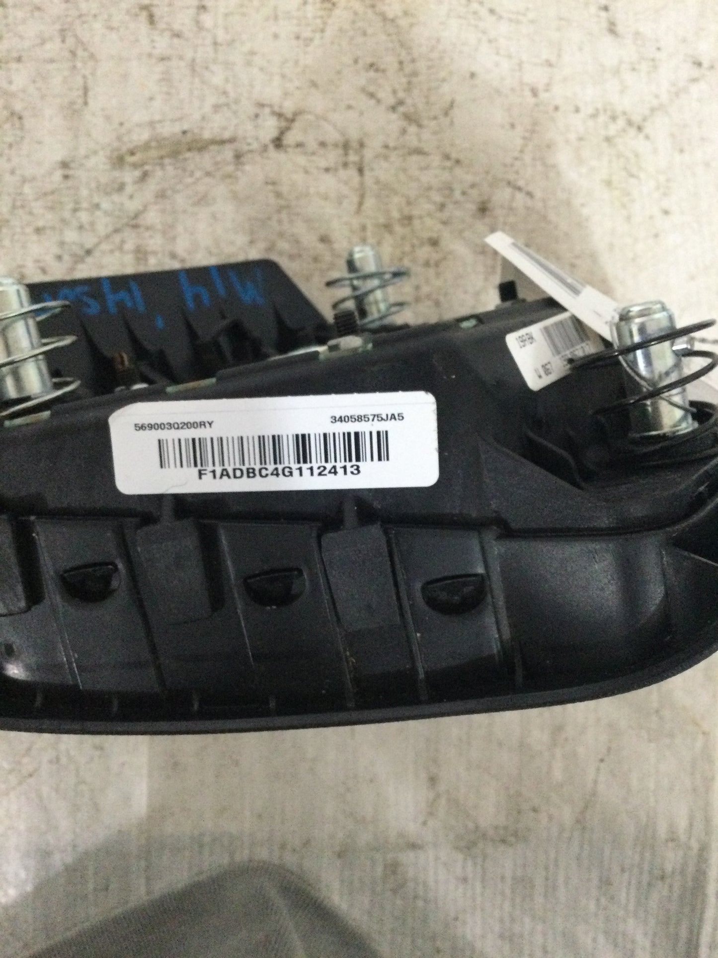 2014 Hyundai Sonata DRIVER WHEEL AIRBAG