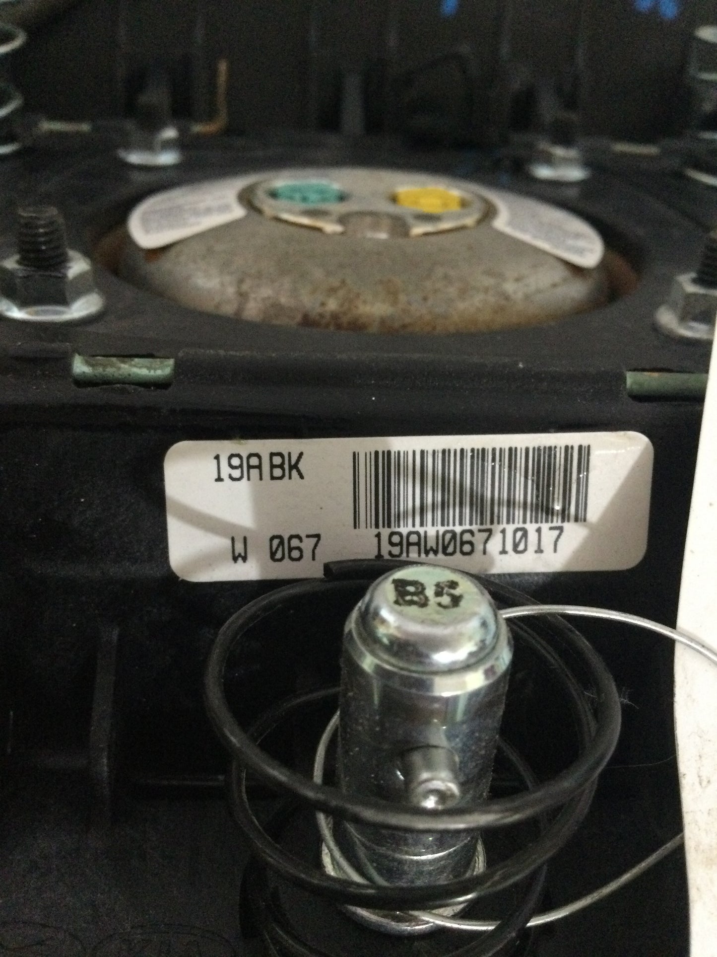 2014 Hyundai Sonata DRIVER WHEEL AIRBAG