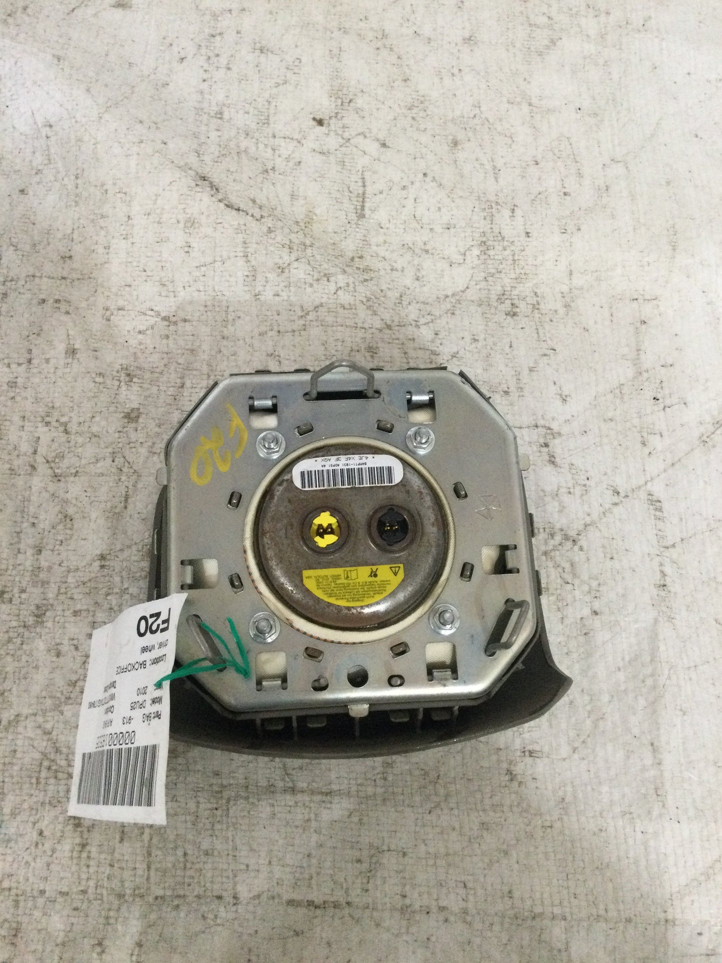 2010 DODGE RAM PICKUP 2500 DRIVER WHEEL AIRBAG