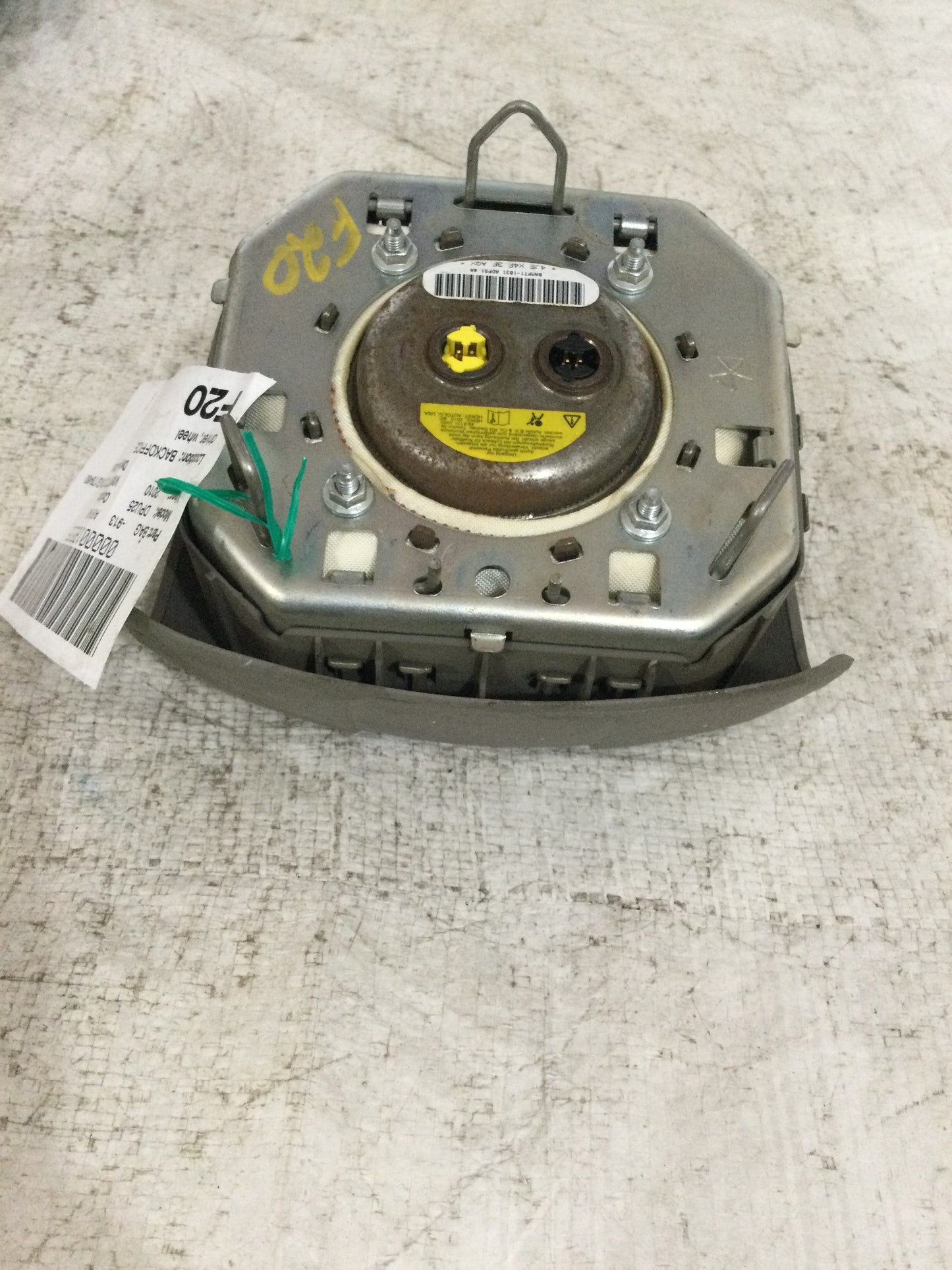 2010 DODGE RAM PICKUP 2500 DRIVER WHEEL AIRBAG