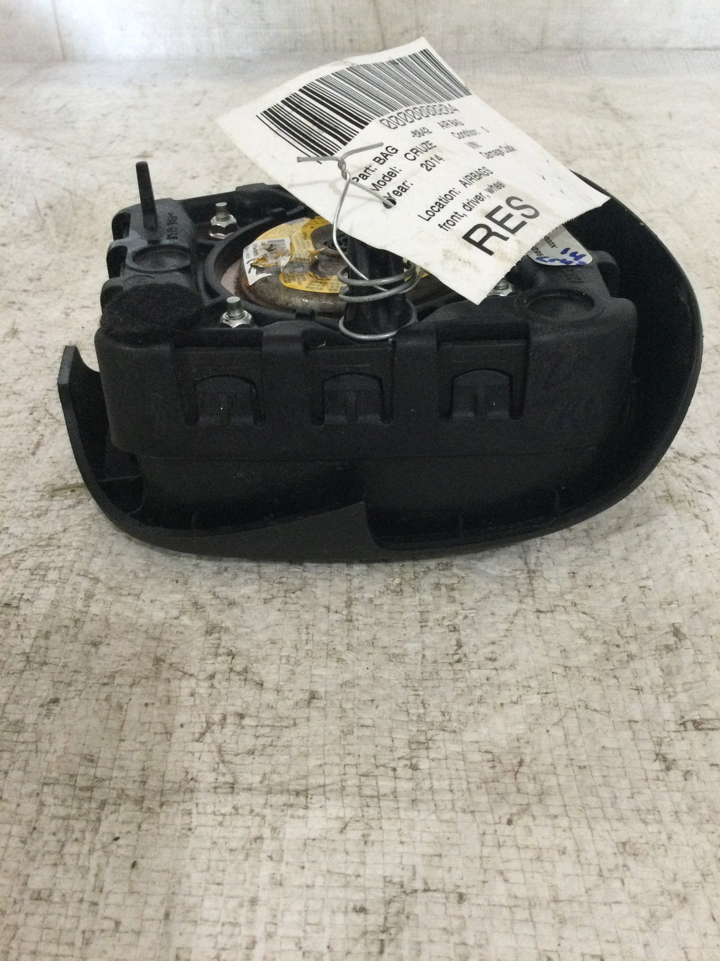 2014 CHEVROLET CRUZE DRIVER WHEEL AIRBAG