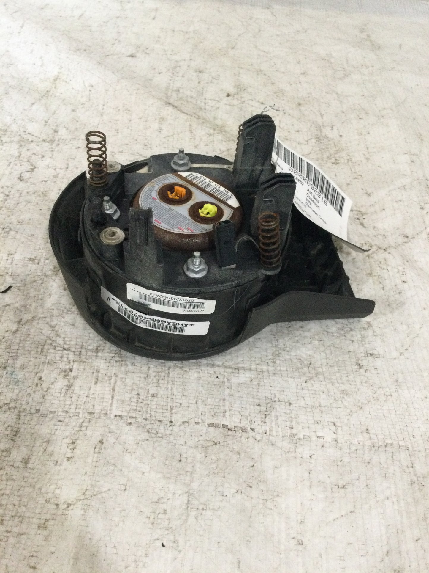 2005 NISSAN XTERRA DRIVER WHEEL AIRBAG