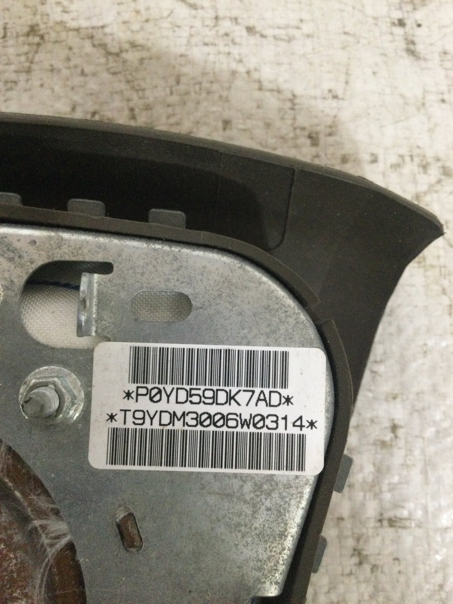 2010 JEEP PATRIOT DRIVER WHEEL AIRBAG