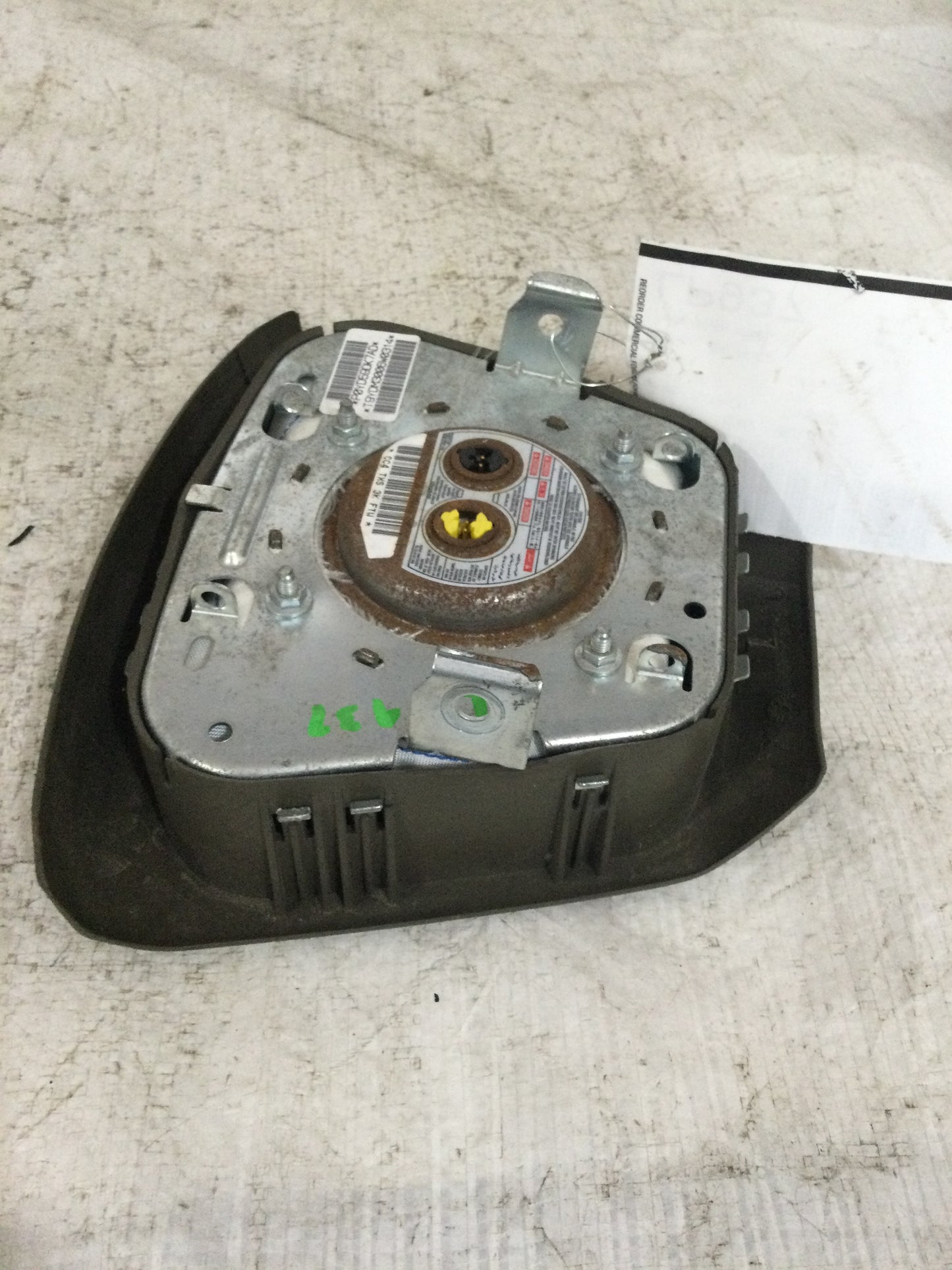 2010 JEEP PATRIOT DRIVER WHEEL AIRBAG