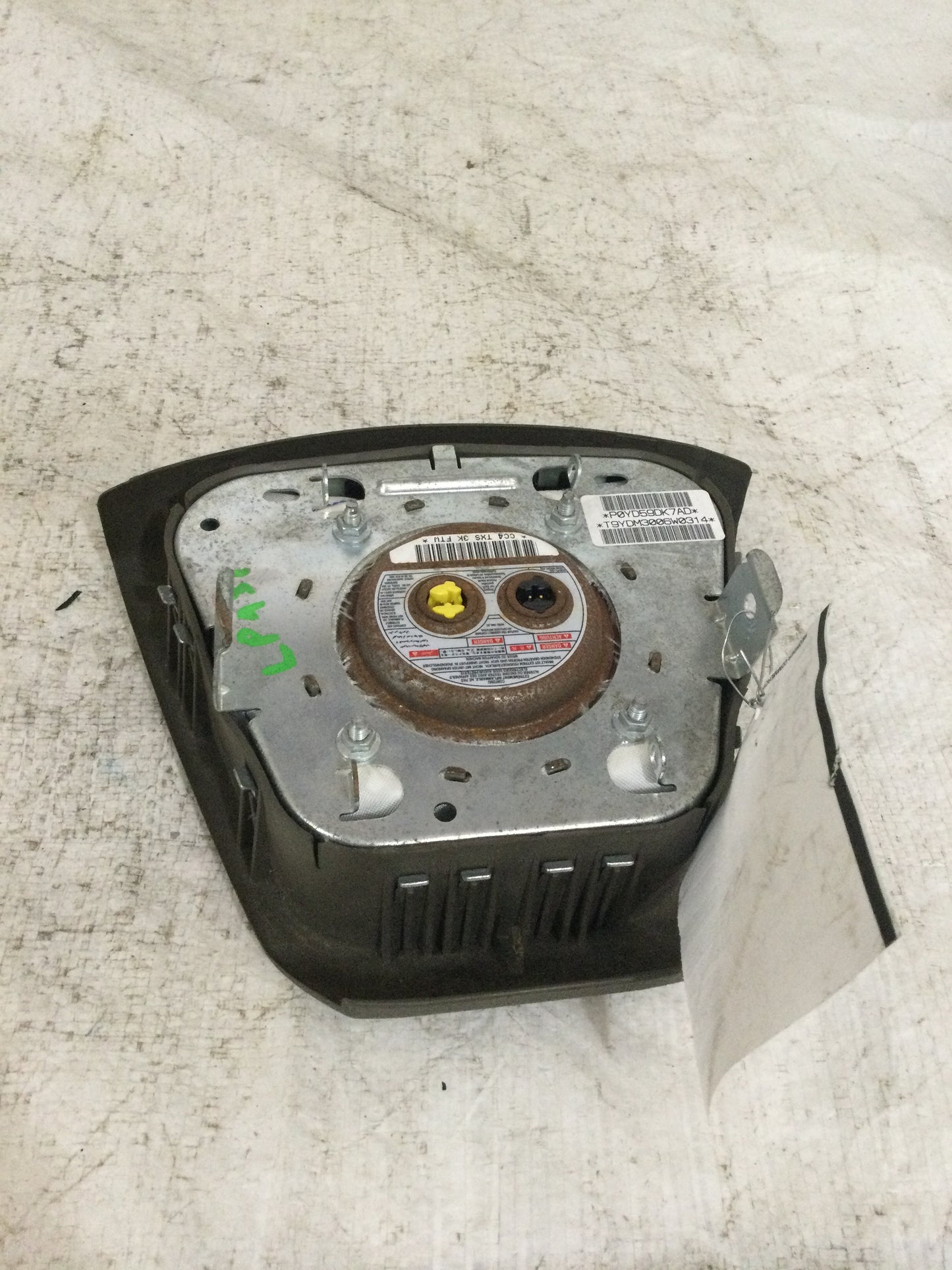 2010 JEEP PATRIOT DRIVER WHEEL AIRBAG