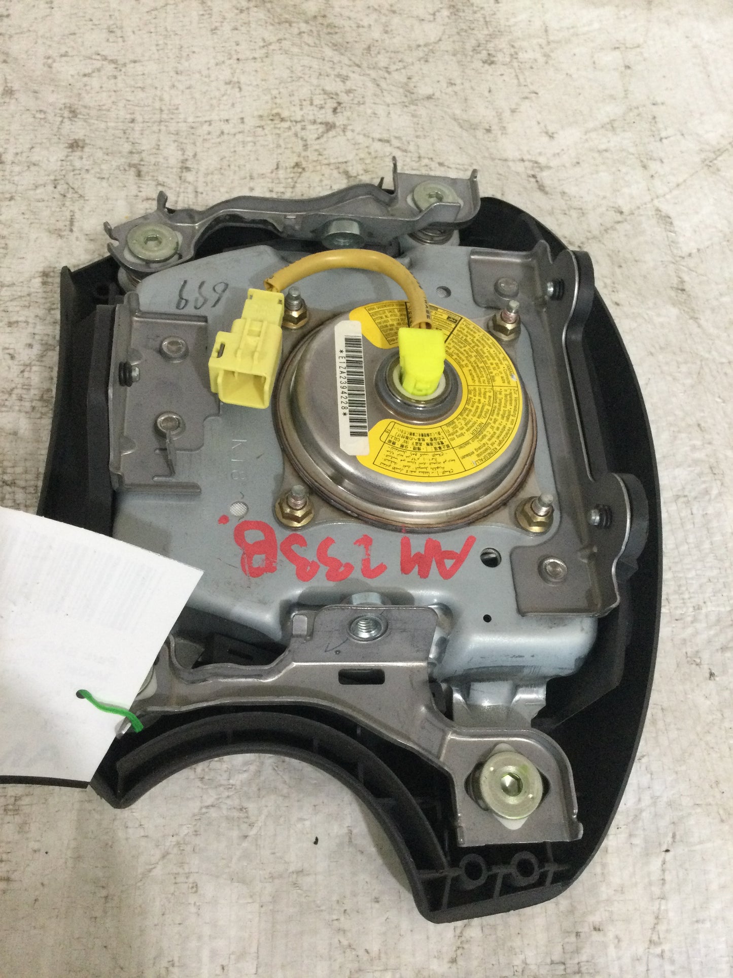 2003 TOYOTA HIGHLANDER DRIVER WHEEL AIRBAG