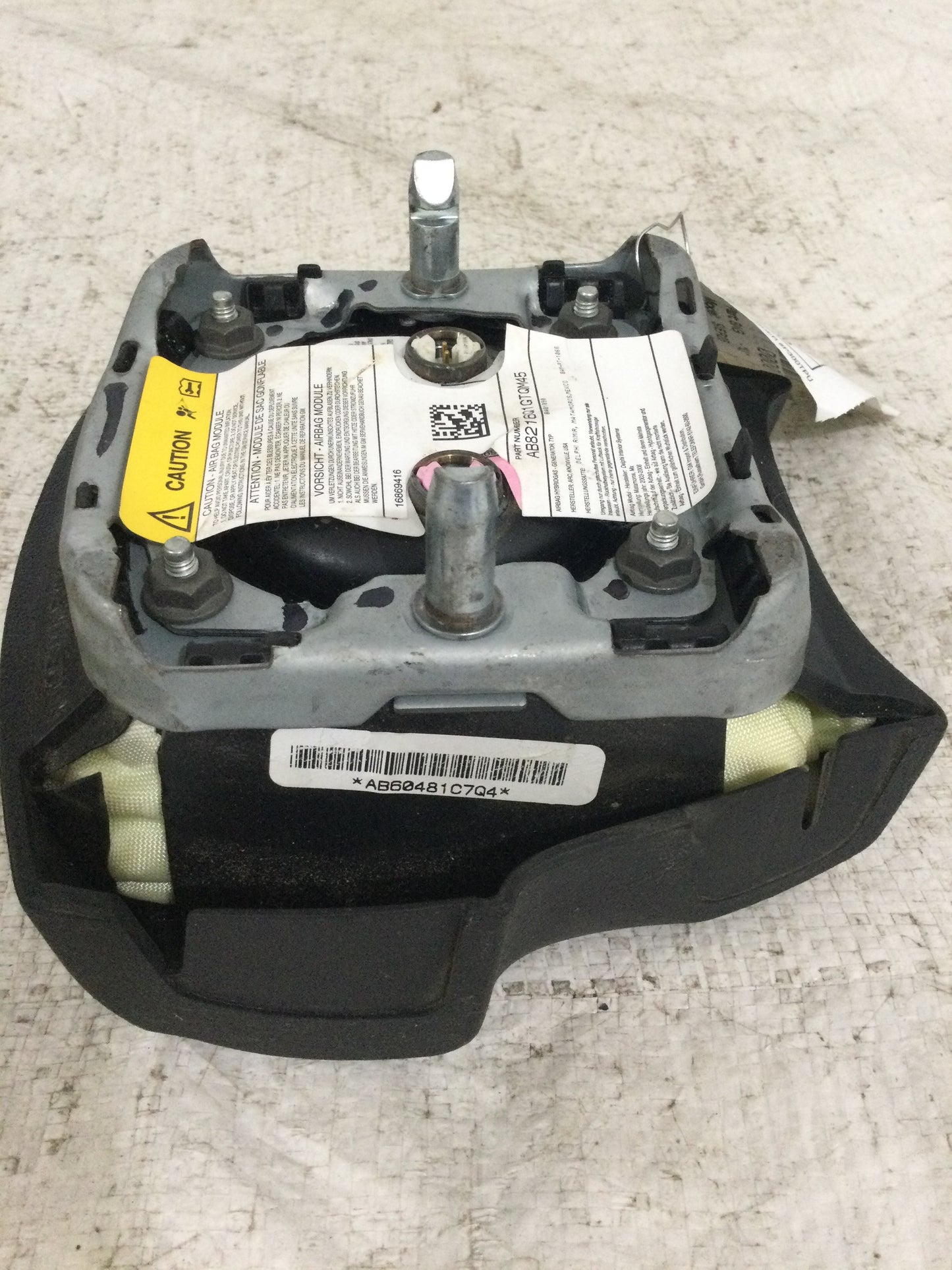 2006 GMC Sierra 2500 Driver Steering Wheel Airbag