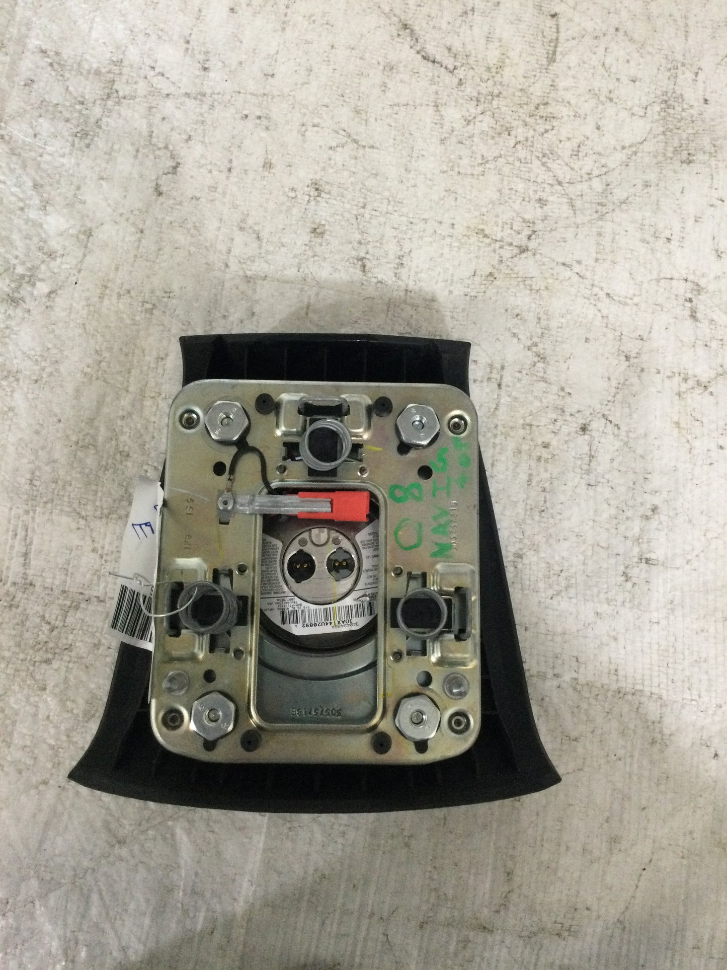 2008 LINCOLN NAVIGATOR DRIVER WHEEL AIRBAG