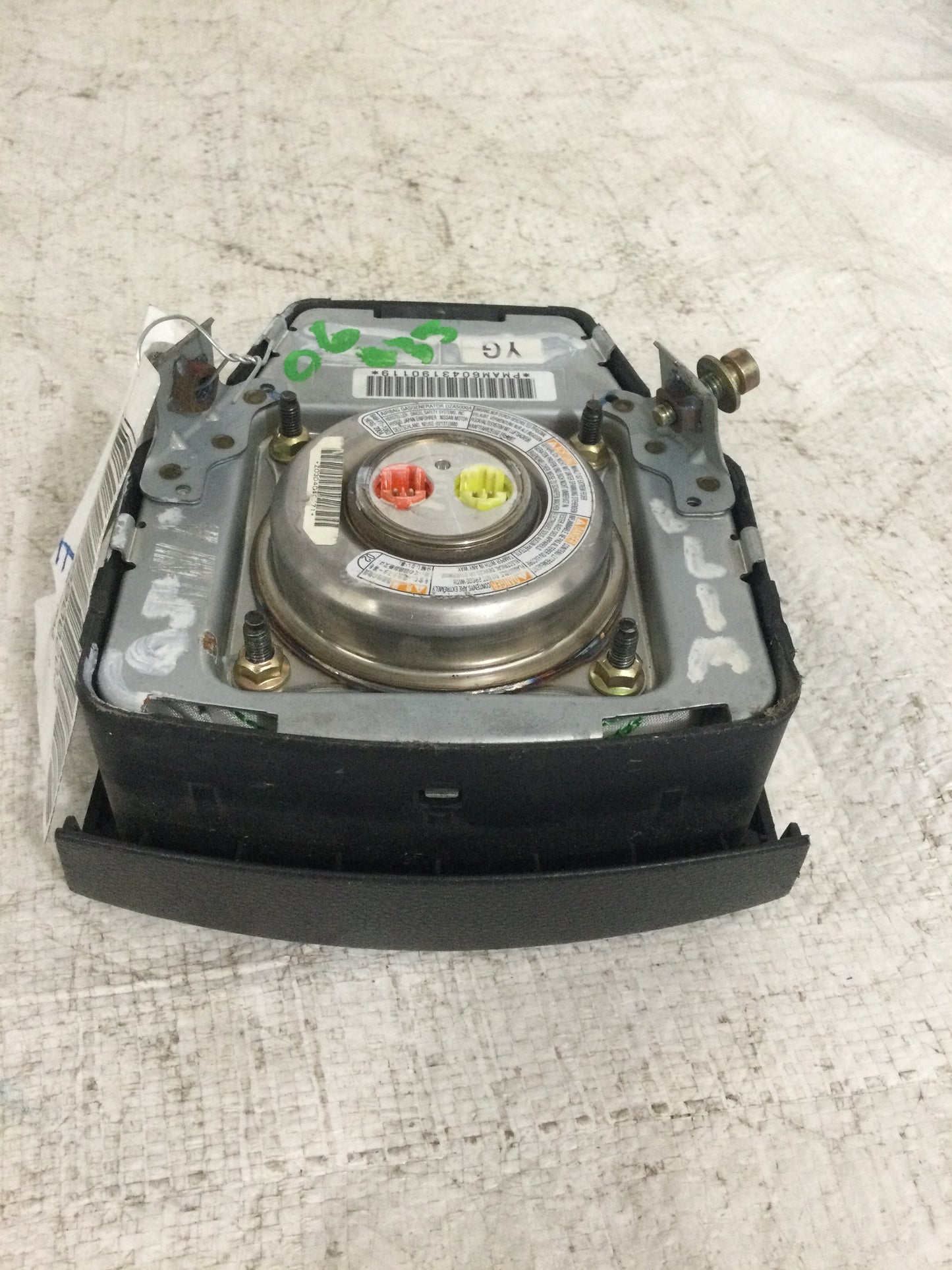 2006 INFINITI G35 DRIVER WHEEL AIRBAG