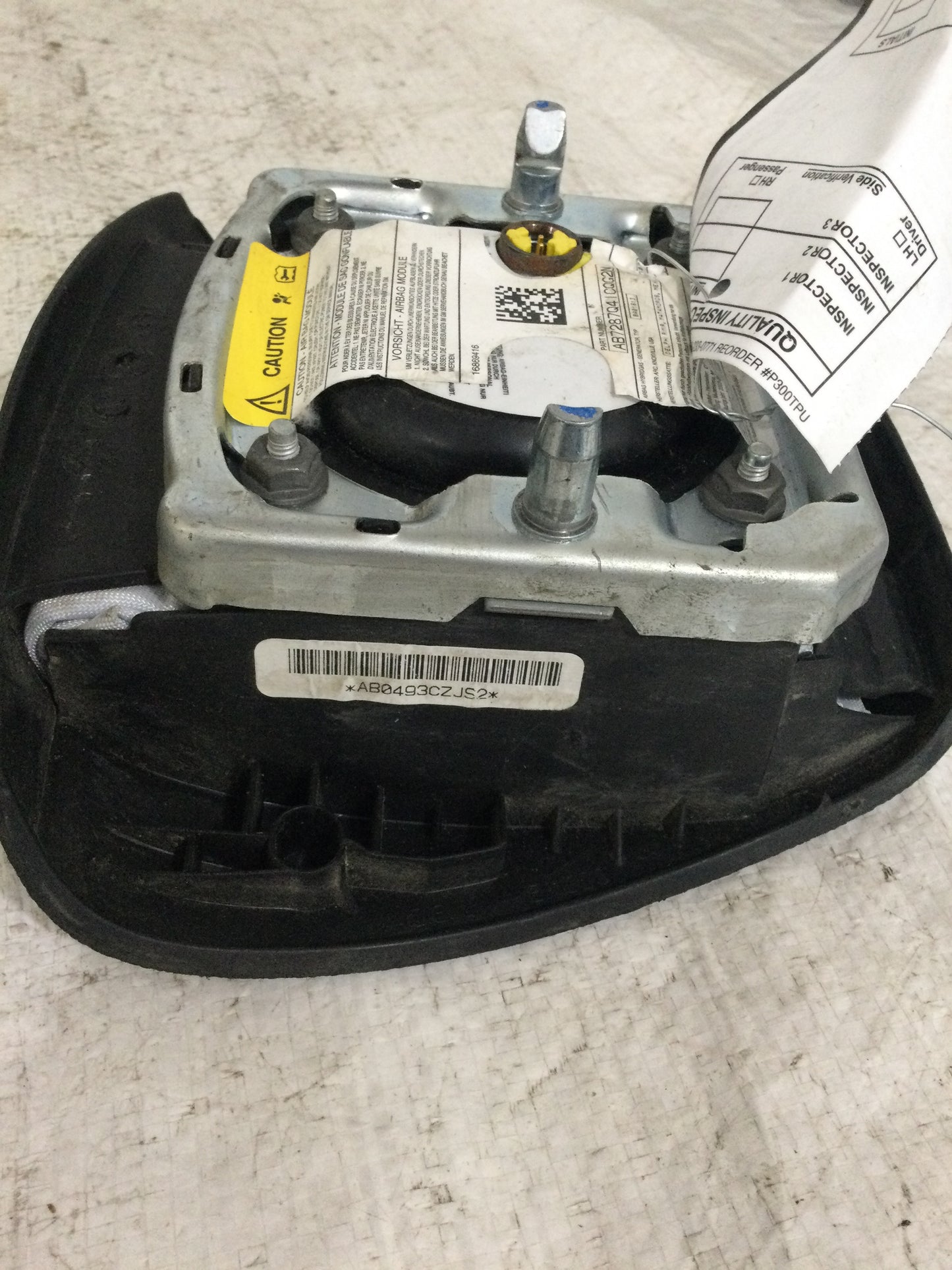 2008 CHEVROLET 2500 SILVERADO PICKUP DRIVER WHEEL AIRBAG