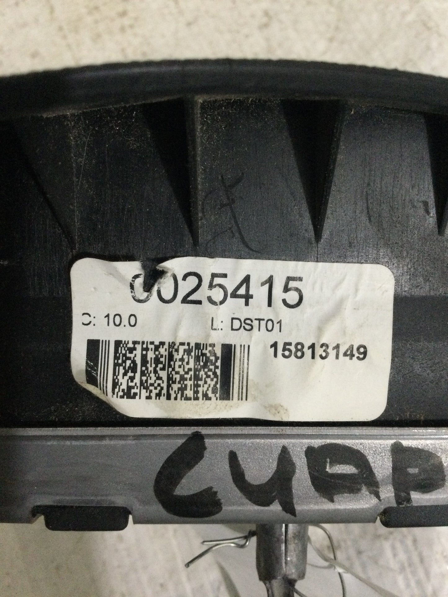 2007 GMC ACADIA DRIVER WHEEL AIRBAG