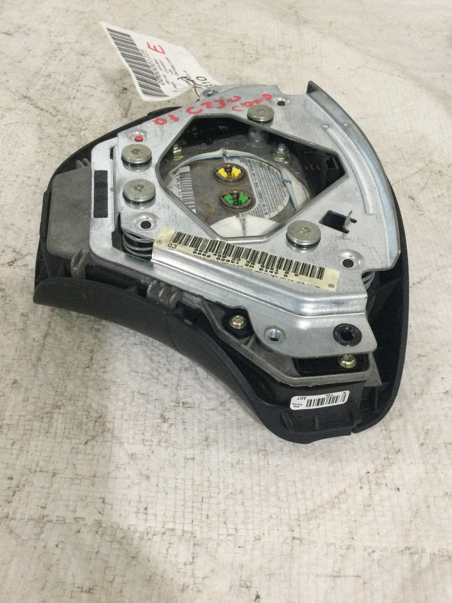 2003 MERCEDES C-CLASS DRIVER WHEEL AIRBAG