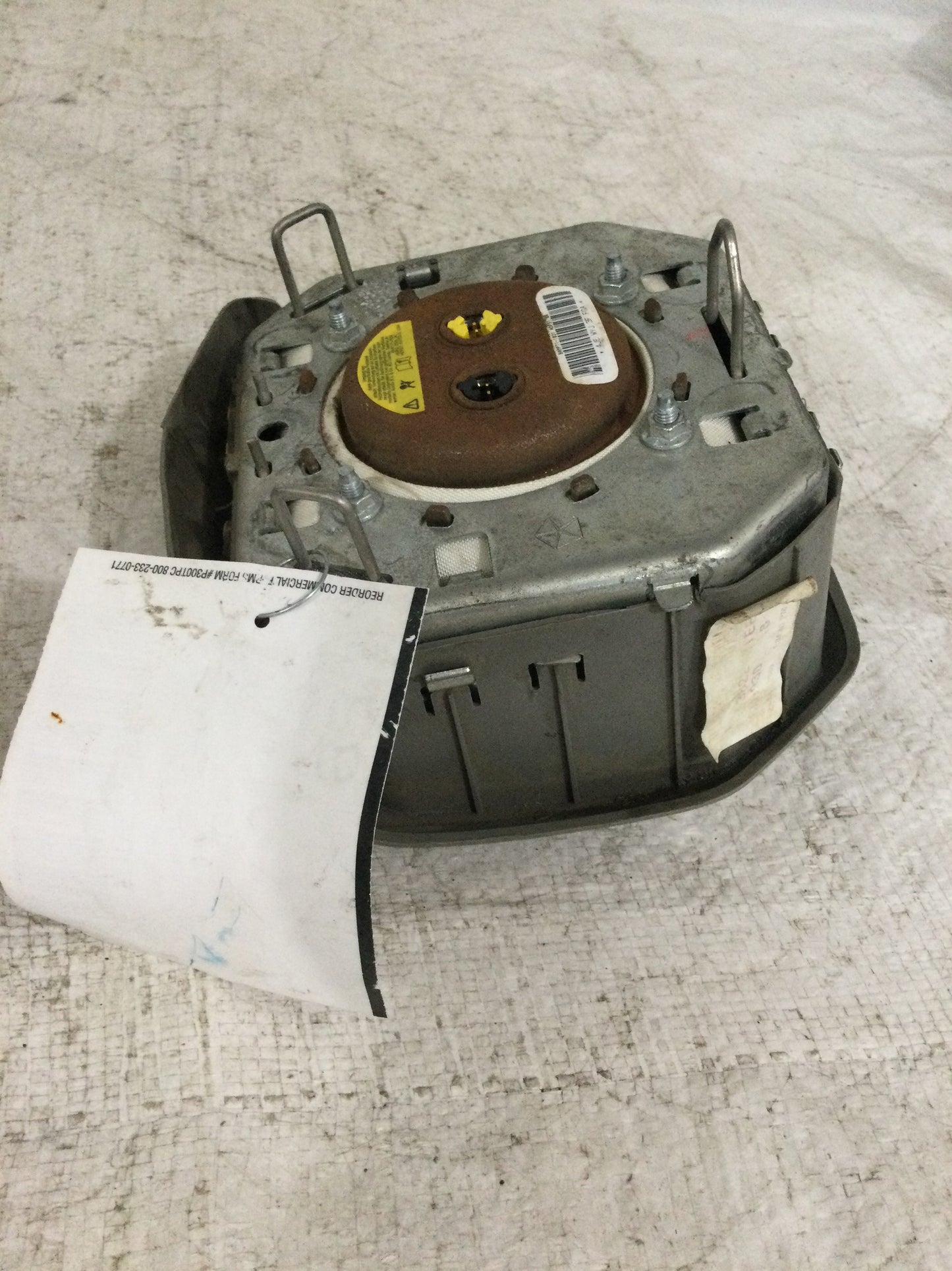 2011 DODGE RAM PICKUP 1500 DRIVER WHEEL AIRBAG