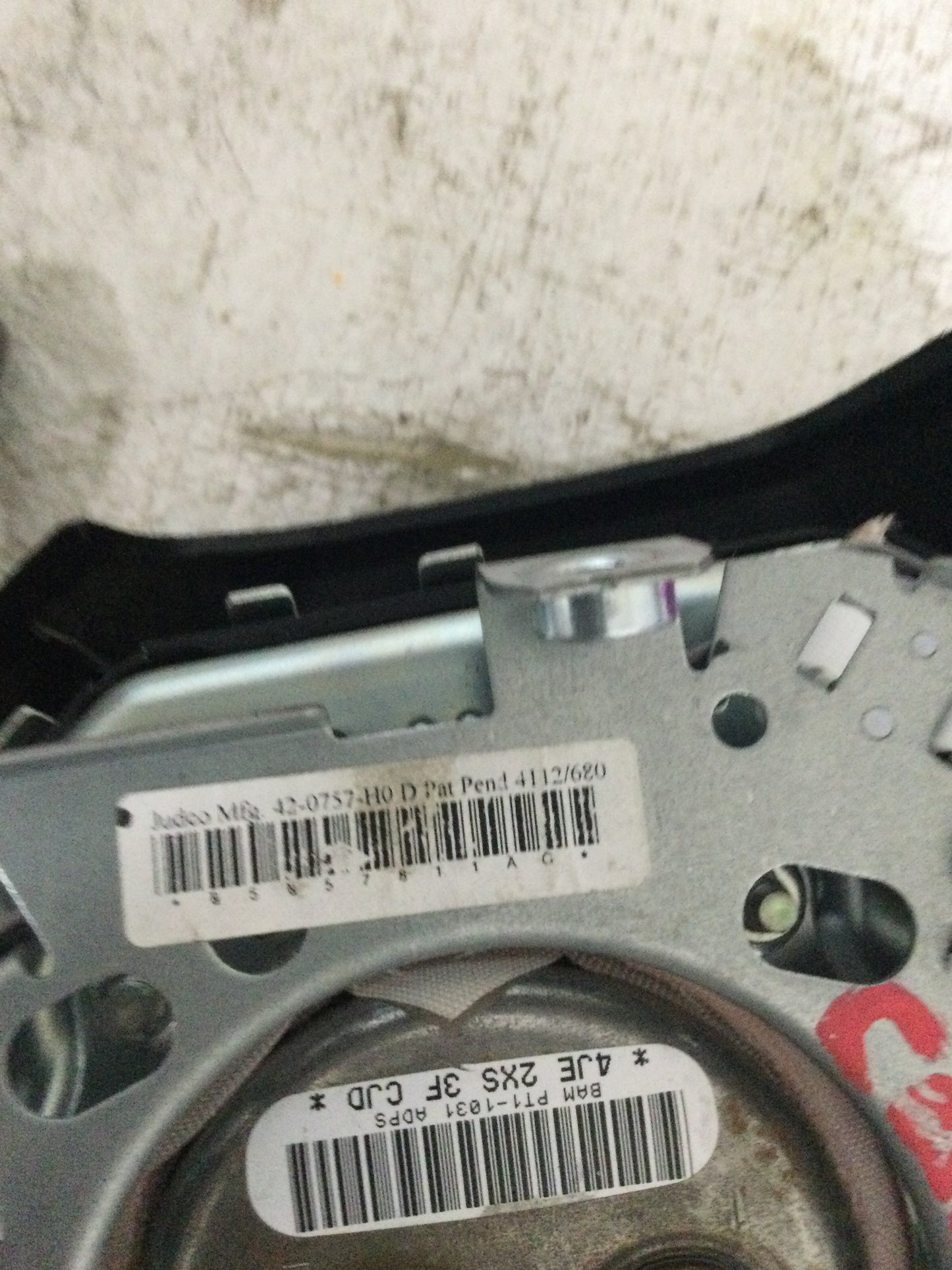 2013 DODGE CARAVAN DRIVER WHEEL AIRBAG