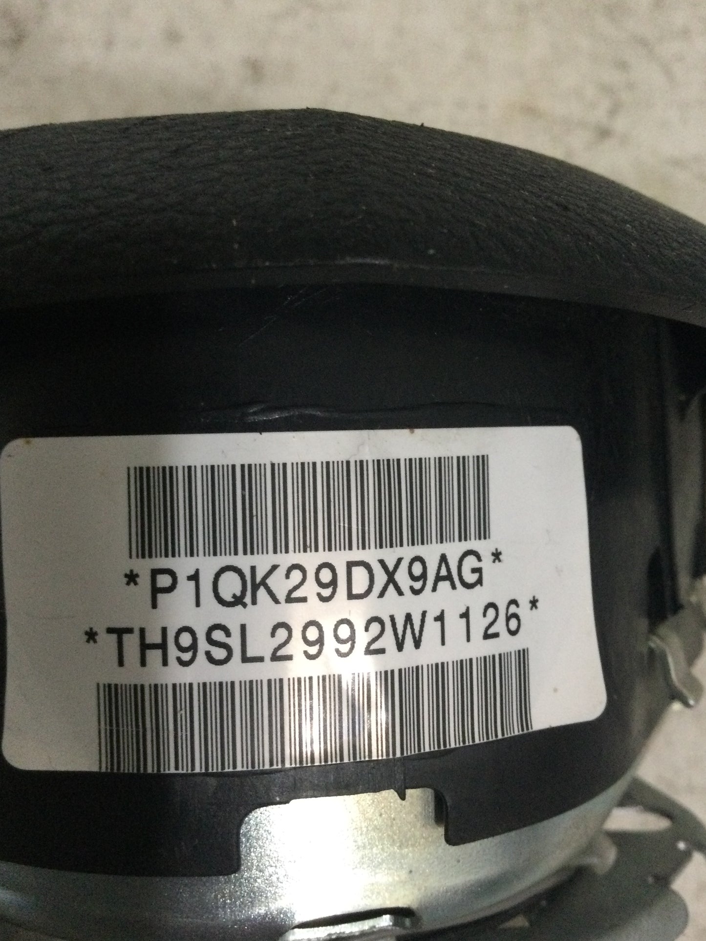 2013 DODGE CARAVAN DRIVER WHEEL AIRBAG