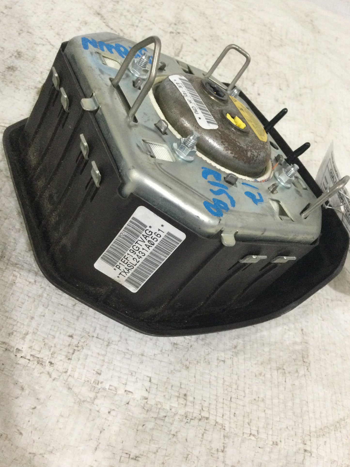 2012 DODGE RAM PICKUP 1500 DRIVER WHEEL AIRBAG
