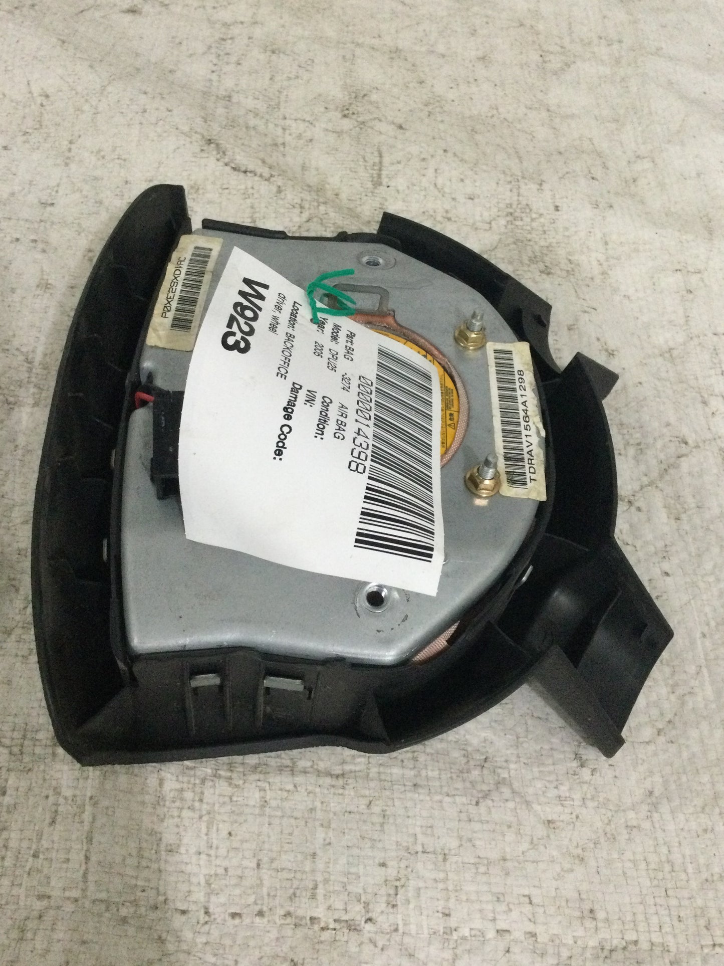 2005 DODGE RAM PICKUP 2500 DRIVER WHEEL AIRBAG
