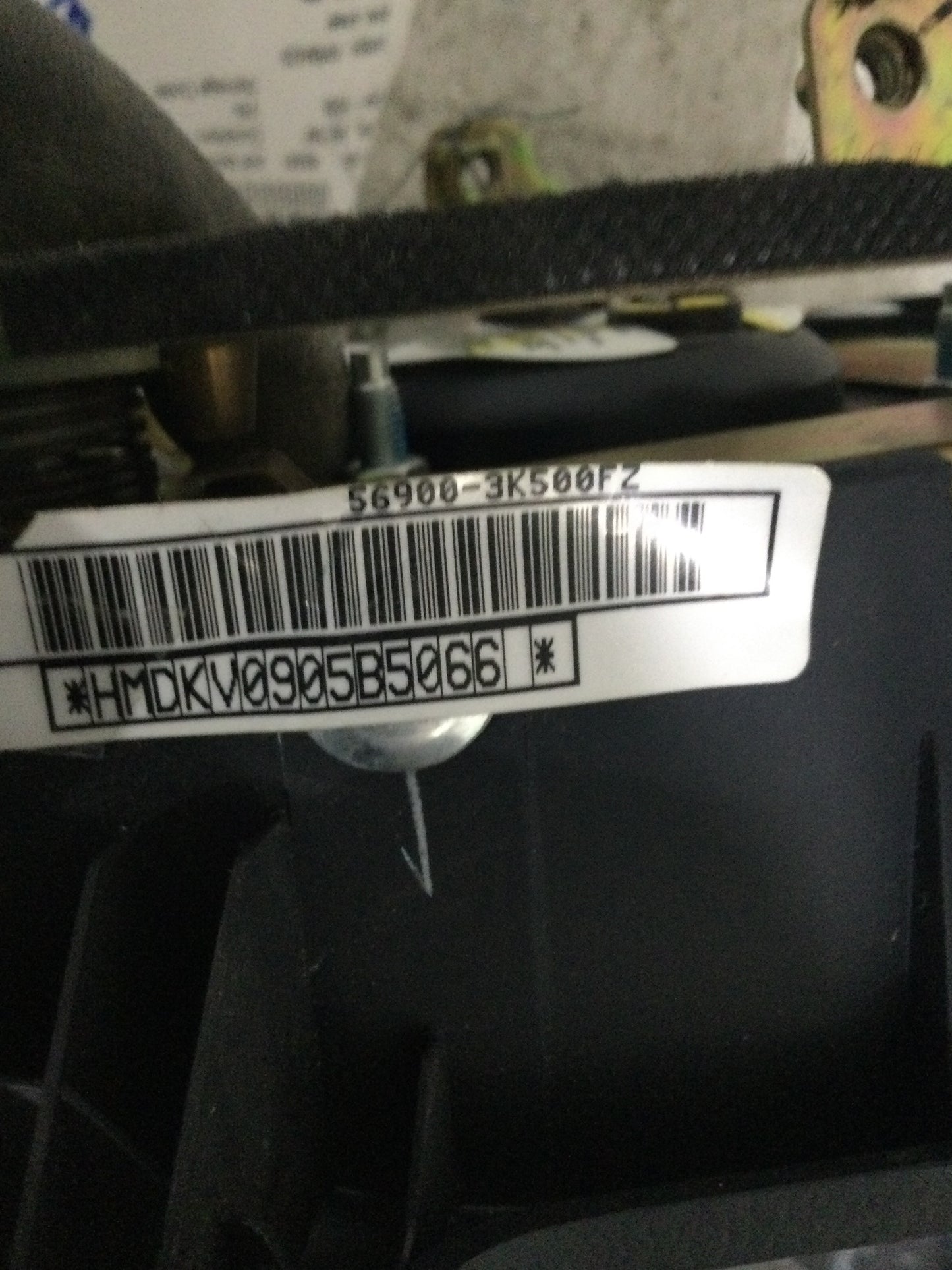 2008 HYUNDAI SANTA FE DRIVER WHEEL AIRBAG