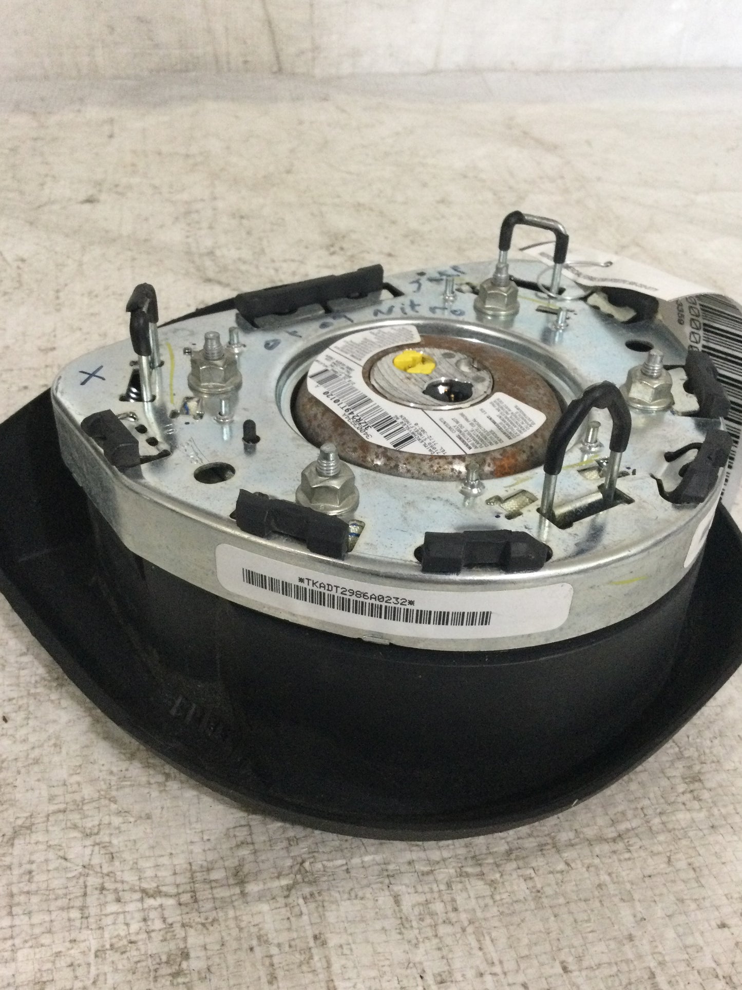 2008 DODGE NITRO DRIVER WHEEL AIRBAG