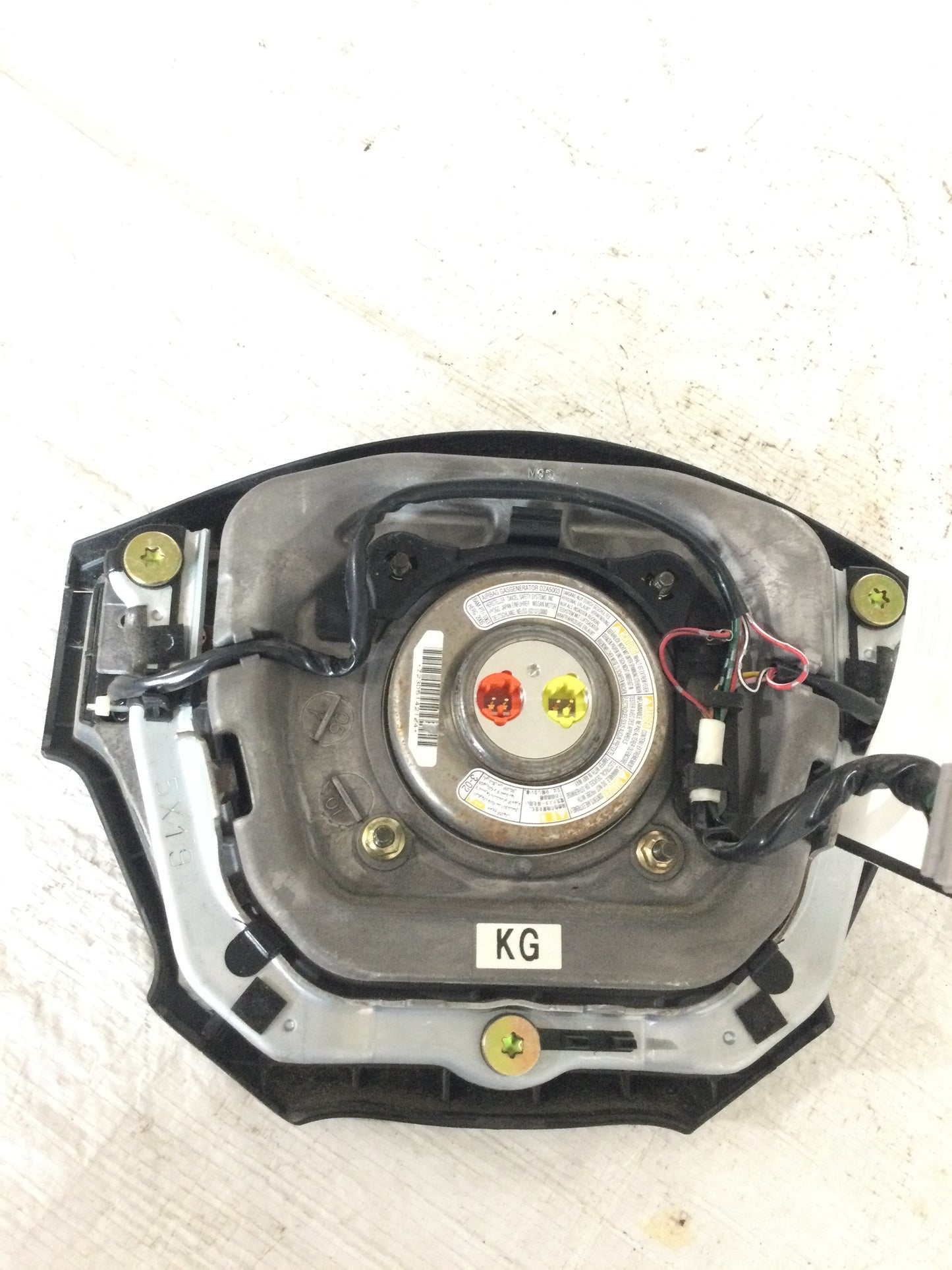 2006 Infiniti M45 Steering Wheel Airbag